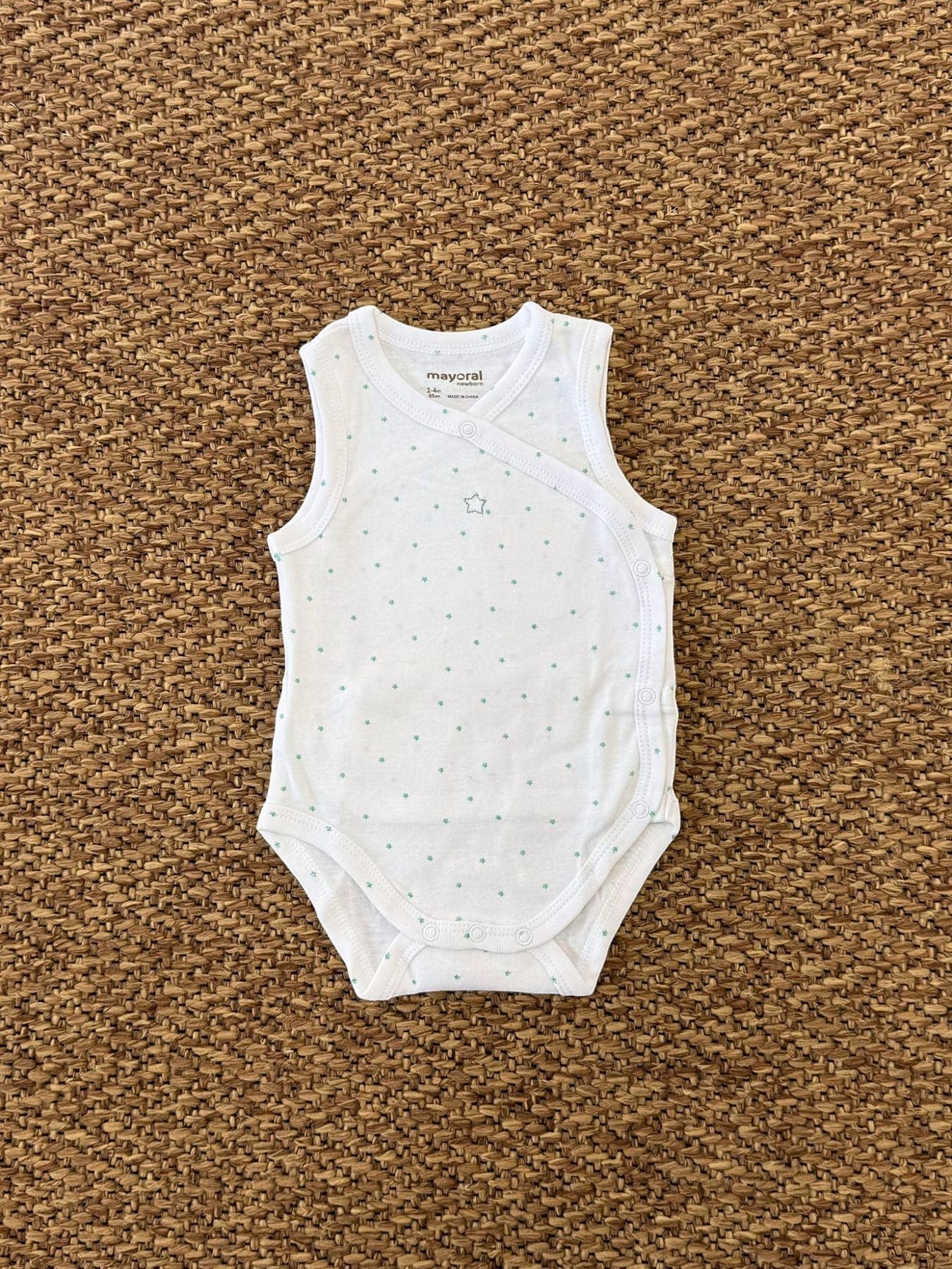 Body m/s Neonato BIANCO 1719 - NANU' BABY