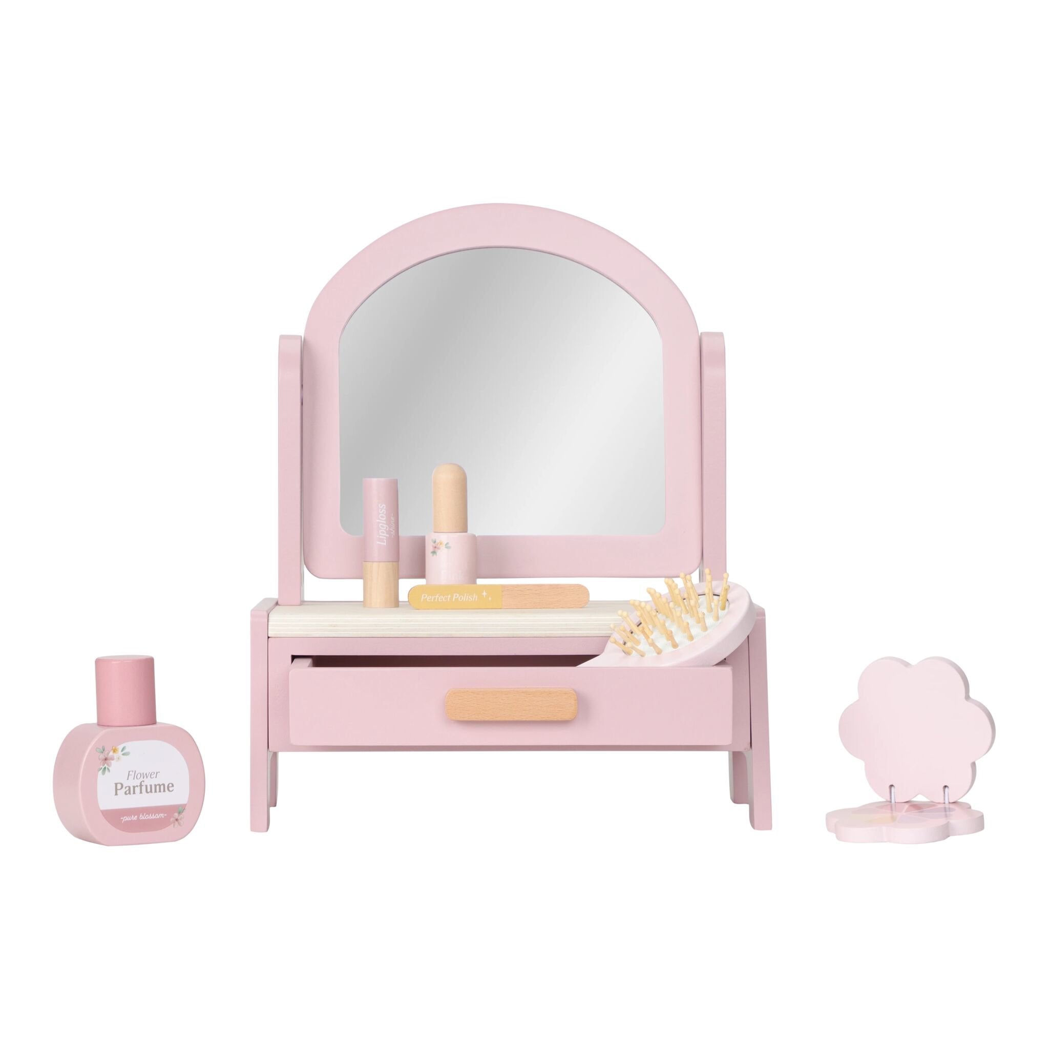Toeletta in legno Rosa LD2516