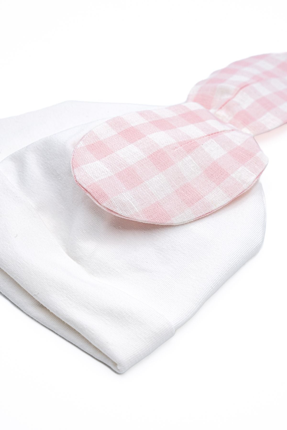 Cuffia Coniglietta Neonata VANIGLIA EL2573 - NANU' BABY
