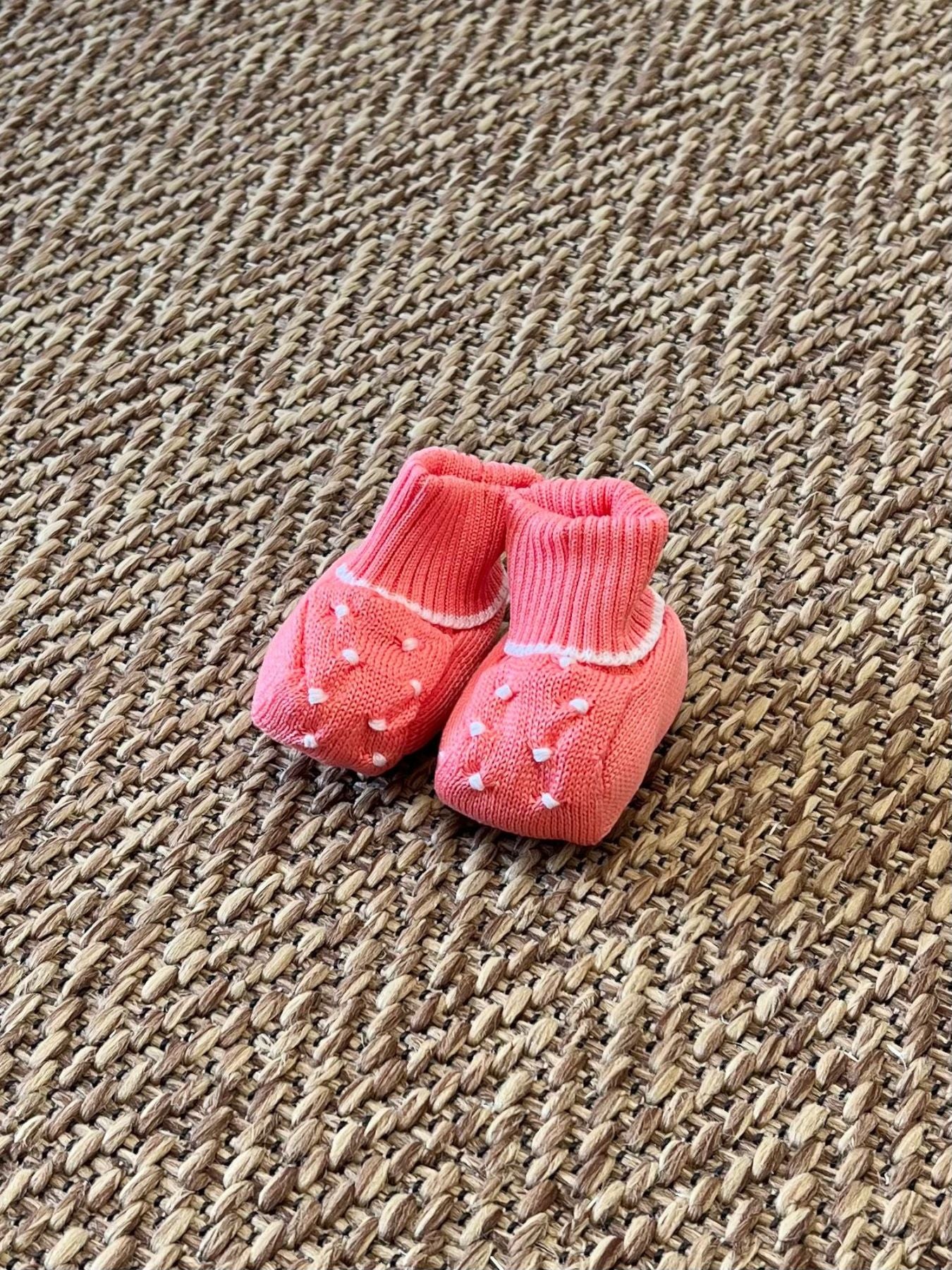 Babbucce Neonata CORALLO EC31S - NANU' BABY