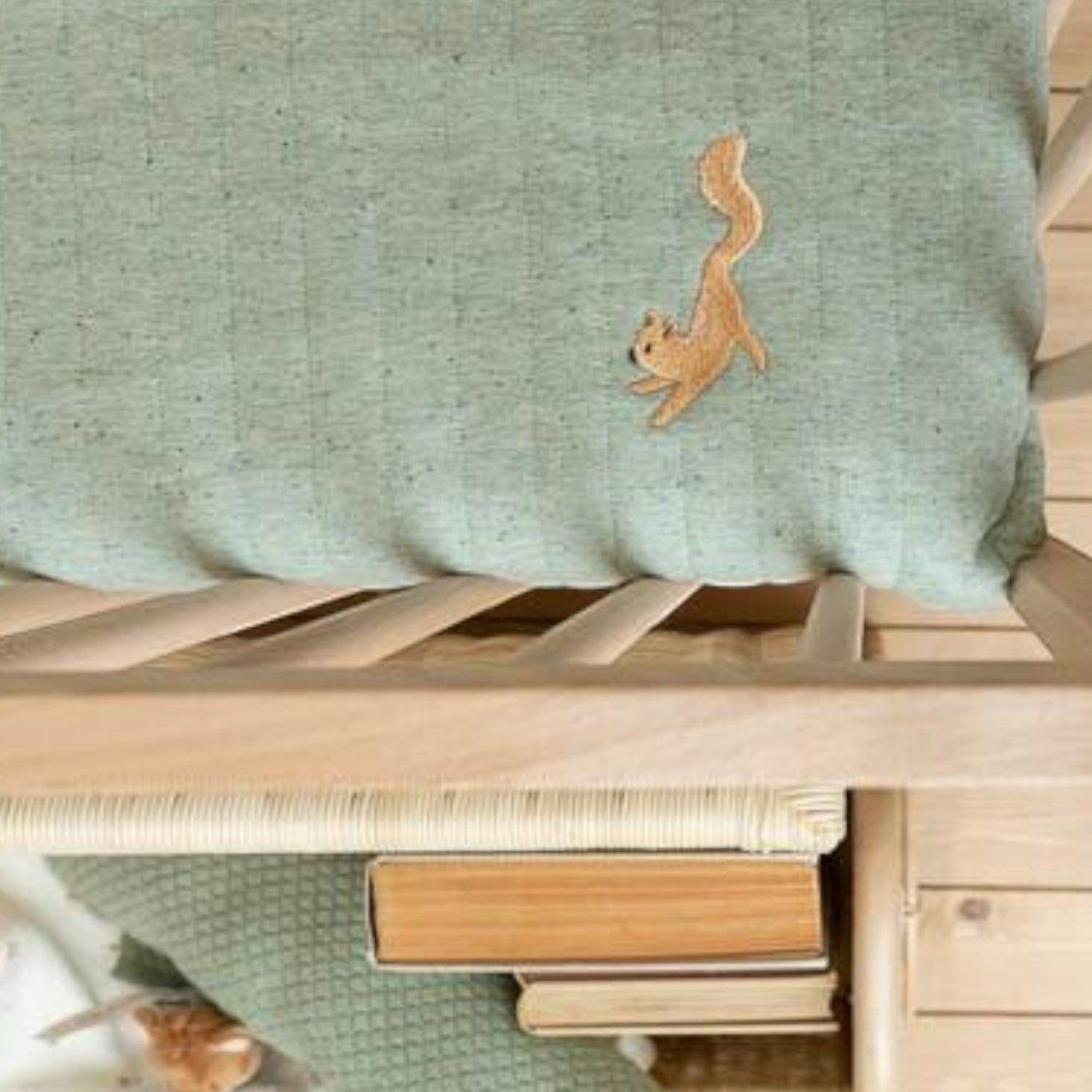 Coperta per culla - Amici della foresta Neonato Verde TE11114030 - NANU' BABY