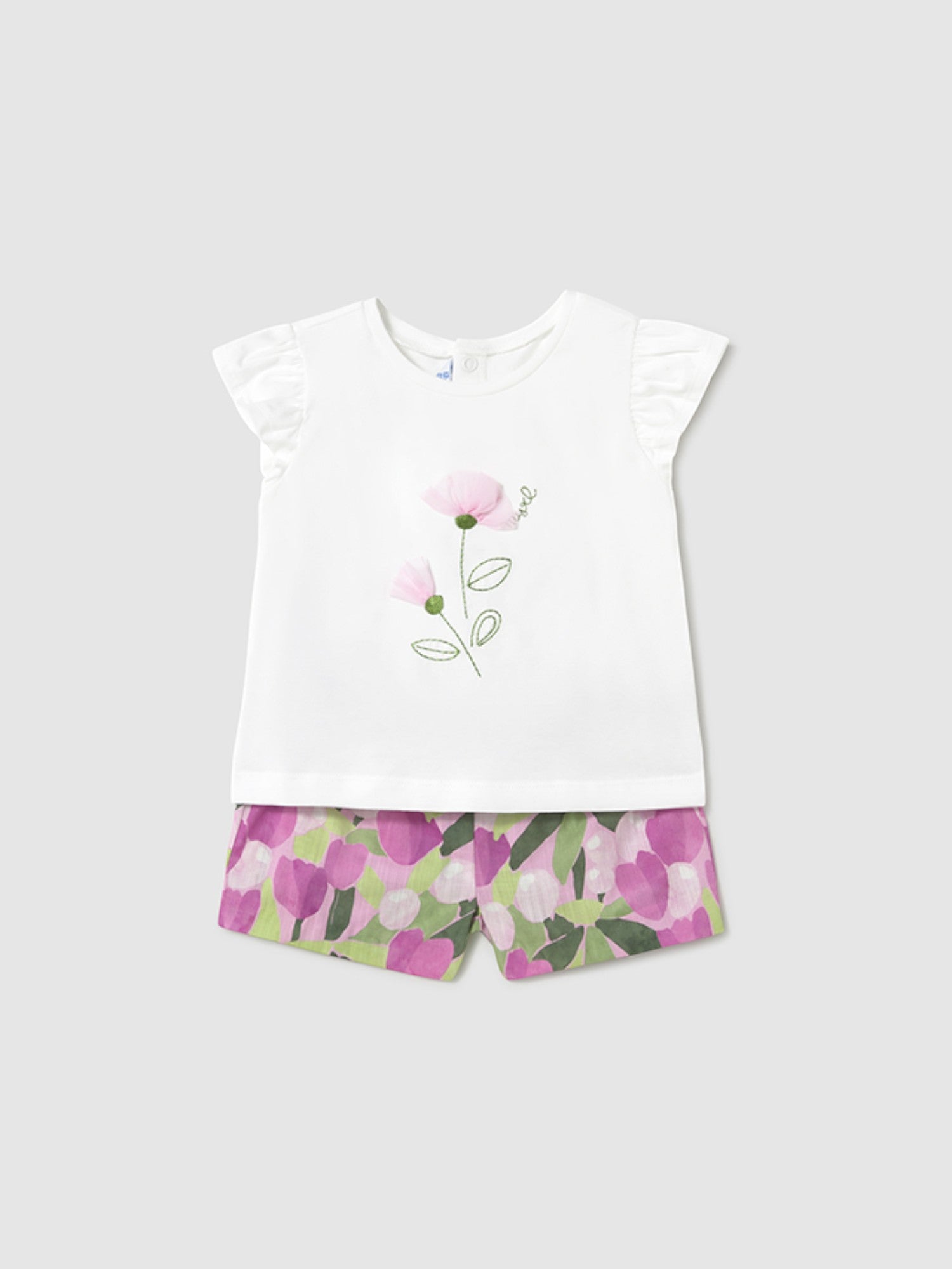 Comp. bermuda stampa Bimba ROSA 1237/15 - NANU' BABY