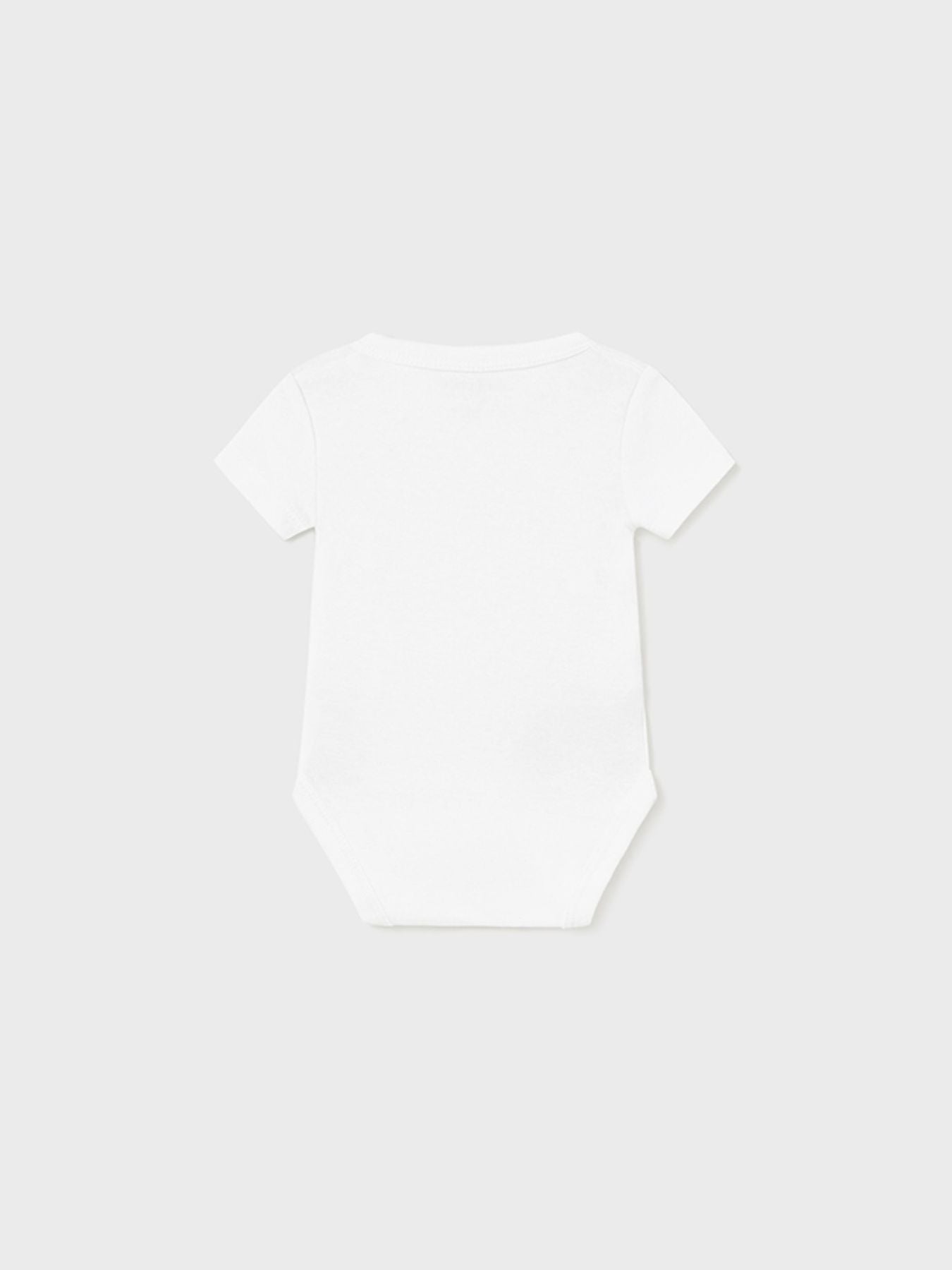 Body m/c Neonato BIANCO 2745-B - NANU' BABY