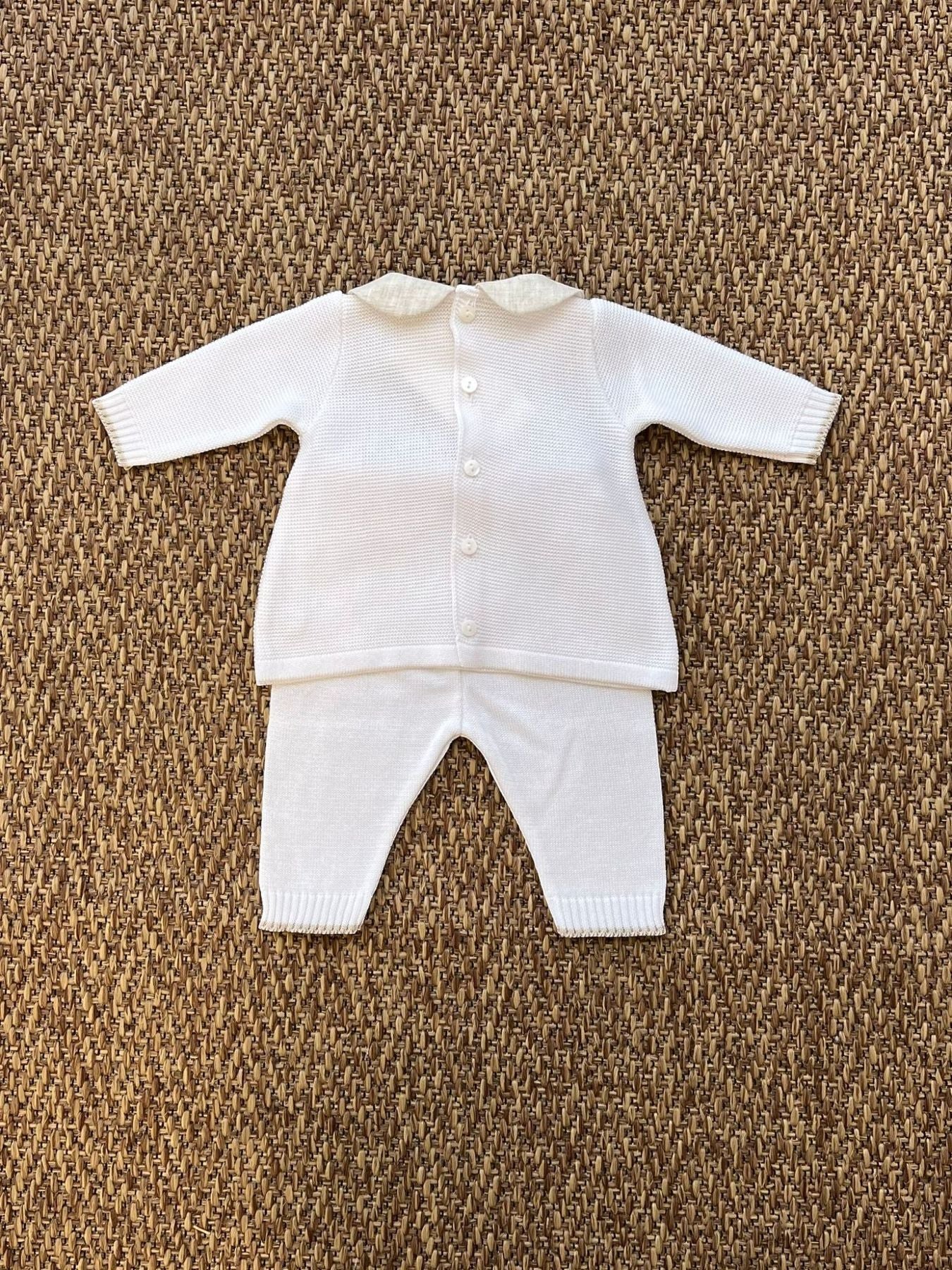 COMPLETO NASCITA Neonata BIANCO CUORE 7138 - NANU' BABY