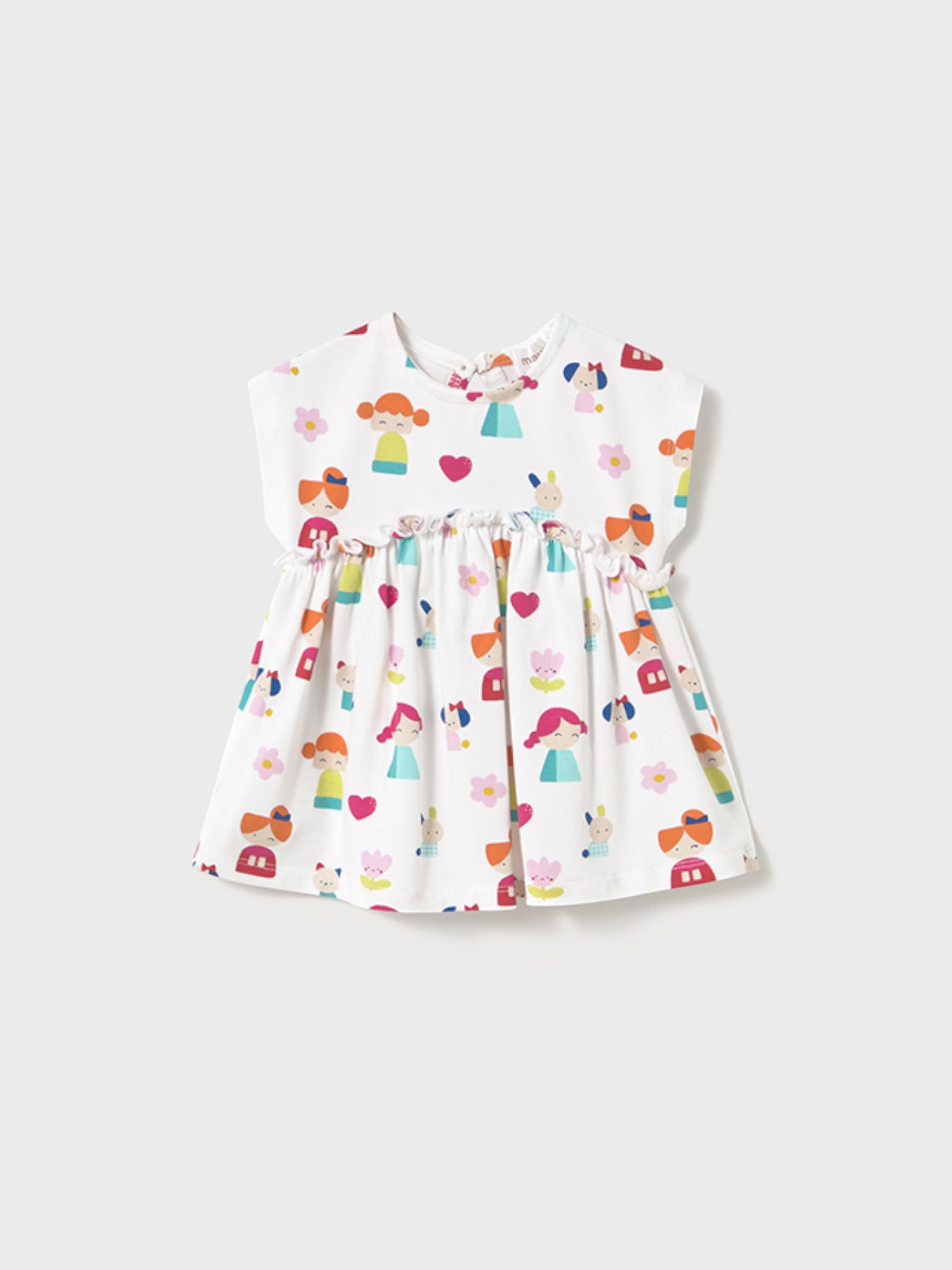 Abito Bimba BIANCO 1870 /B - NANU' BABY