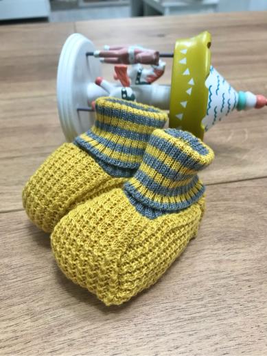 Babbucce Neonato GRIGIO IP68S - NANU' BABY