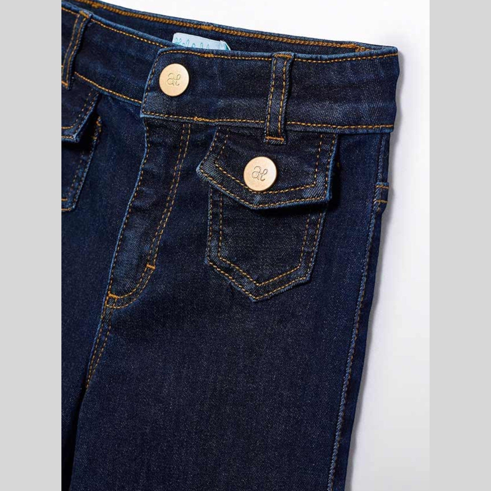 Pantalone denim palazzo Bimba Blu 5722/5 - NANU' BABY