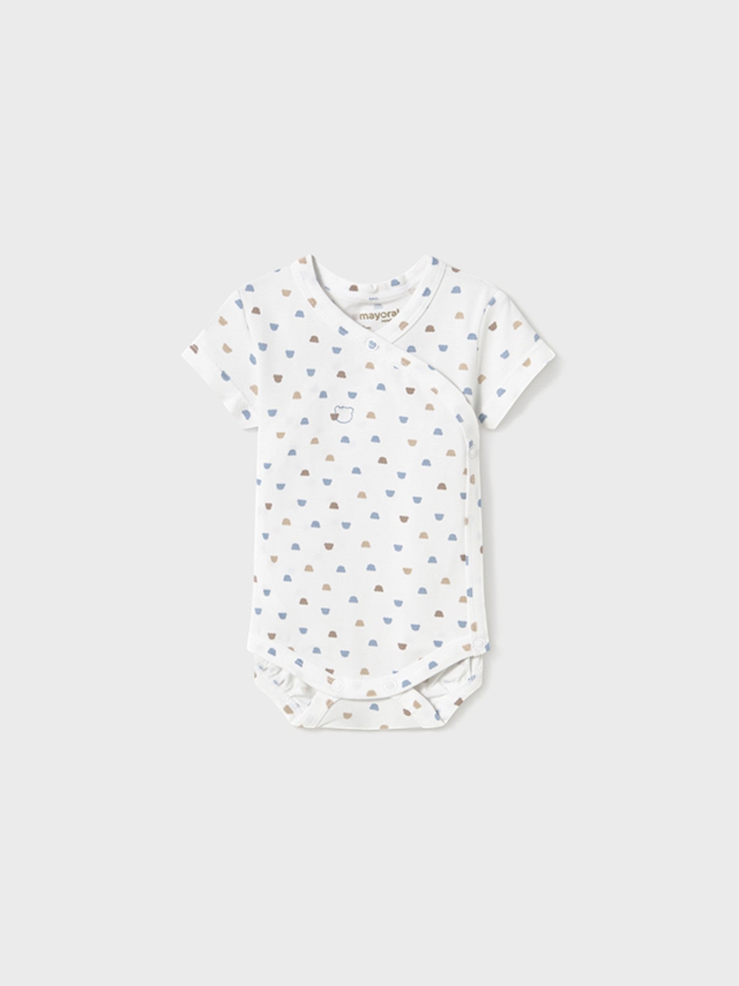 Body manica corta Neonato AZZURRO 1703 /A - NANU' BABY
