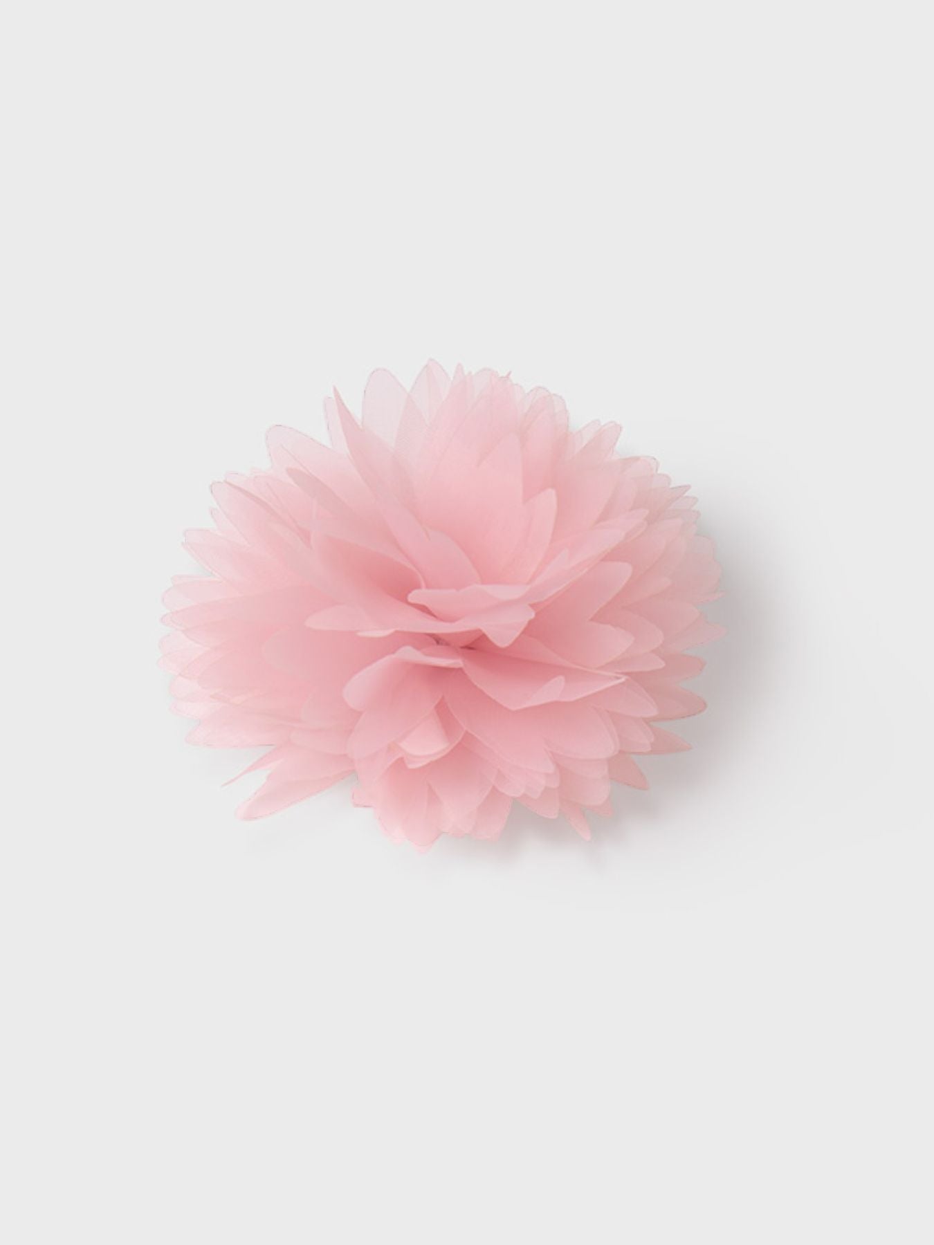 Fermaglio fiore organza ROSA 5409/R - NANU' BABY
