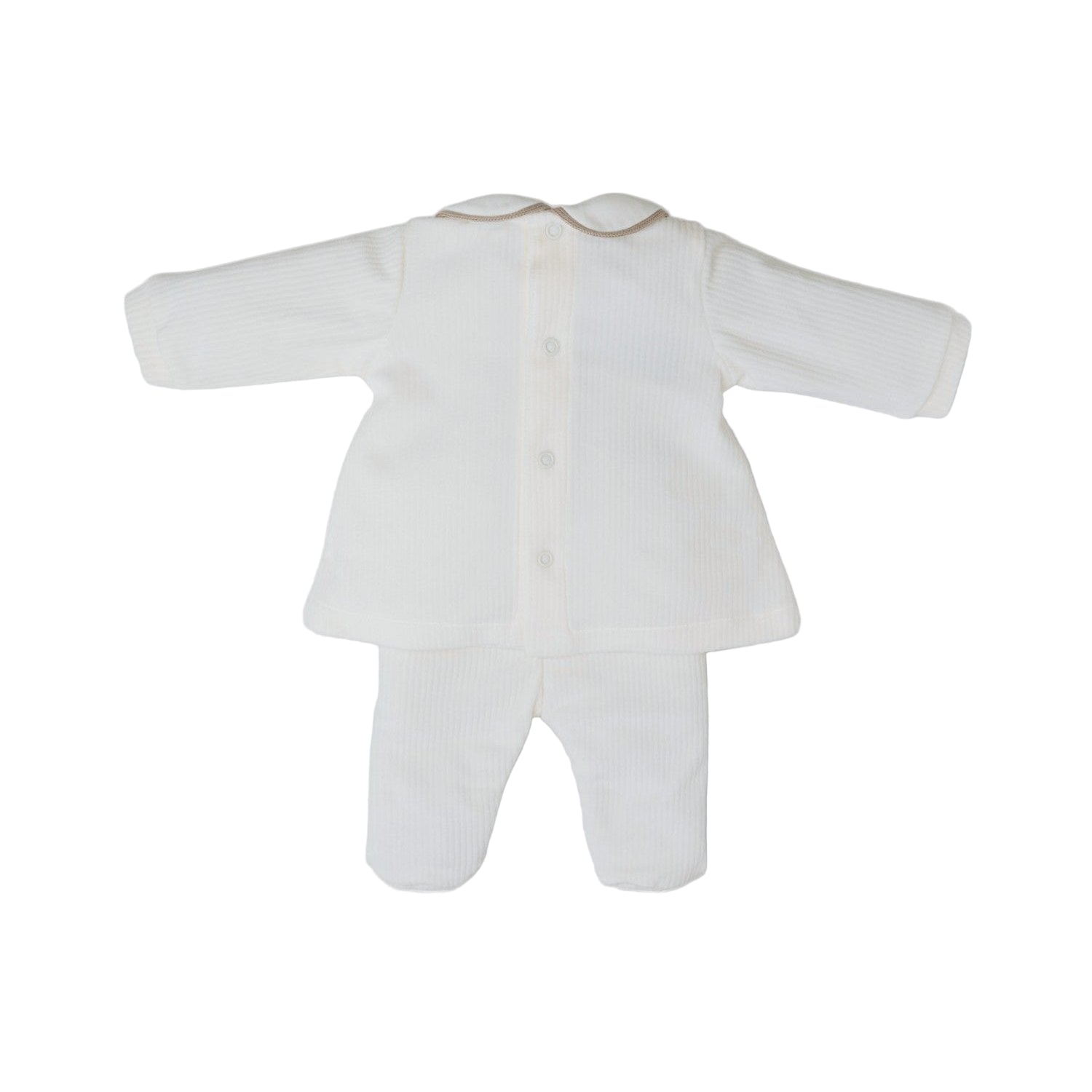 Completo nascita Neonata VANIGLIA IN5917 - NANU' BABY
