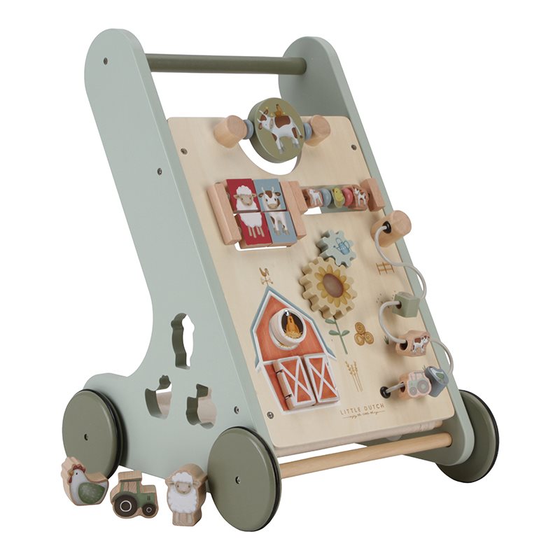 Girello multi-attività - Piccola fattoria MULTICOLORE LD7132 - NANU' BABY