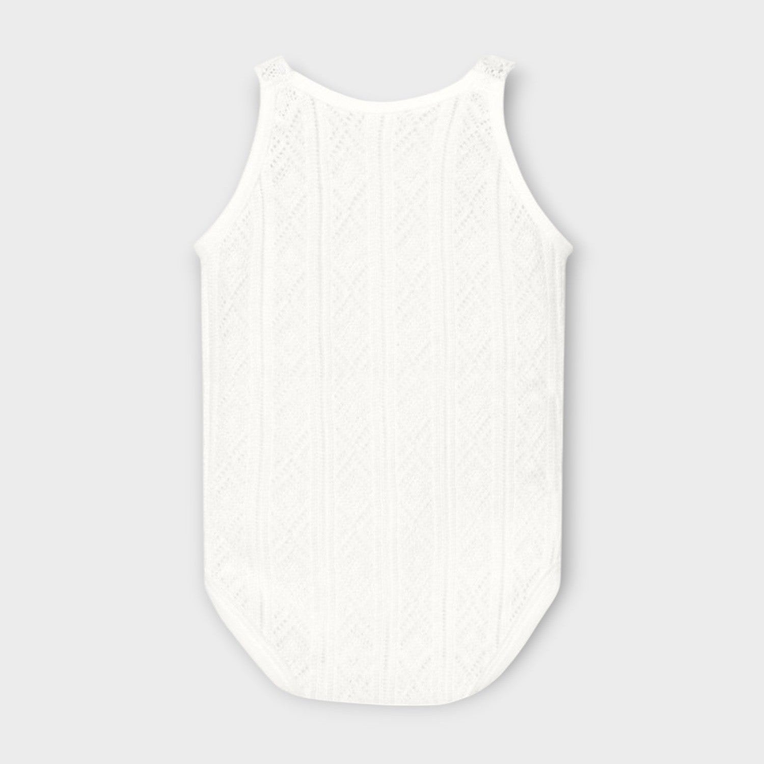 Body Intimo con spalline sottili Neonata BIANCO 1012 - NANU' BABY