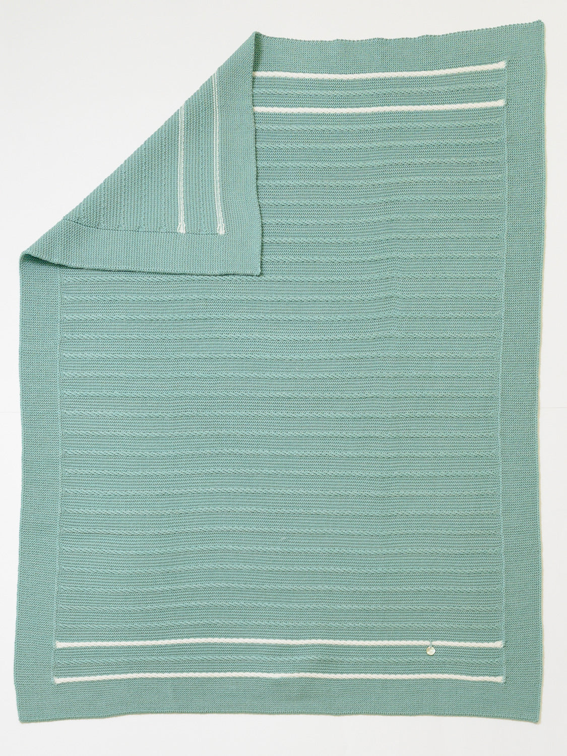 Coperta Neonato VERDE IN6680 - NANU' BABY