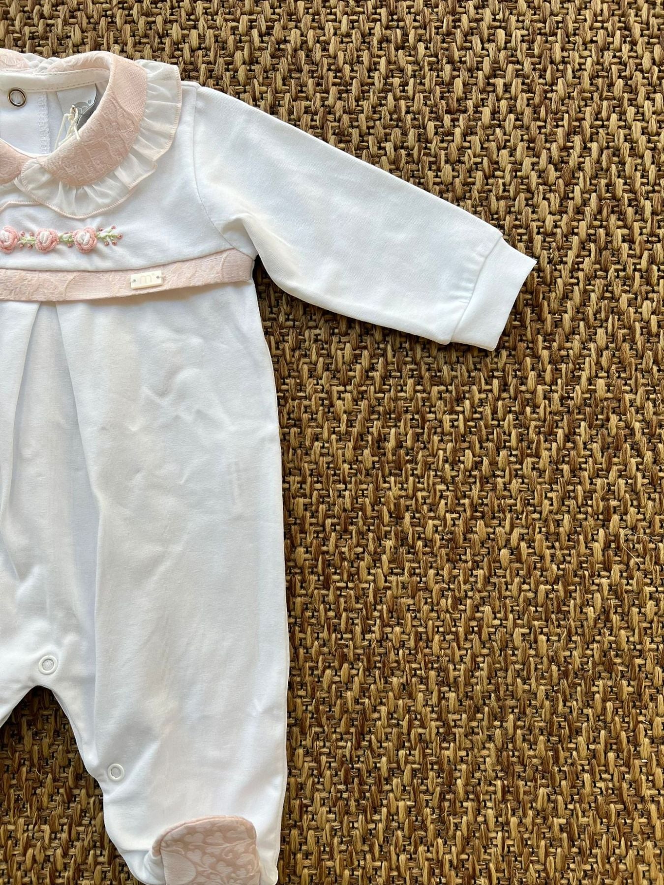 Tutina Neonata BIANCO EP2714 - NANU' BABY