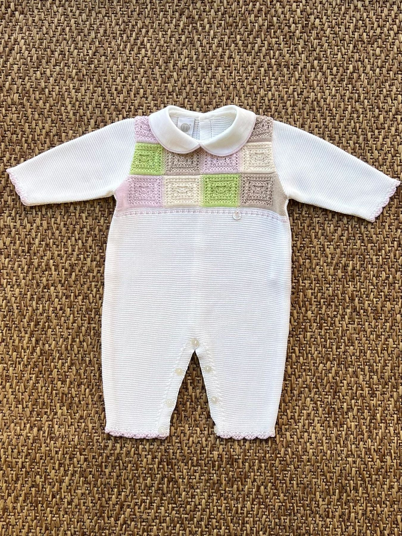 Tutina Neonata BIANCO EP2610 - NANU' BABY
