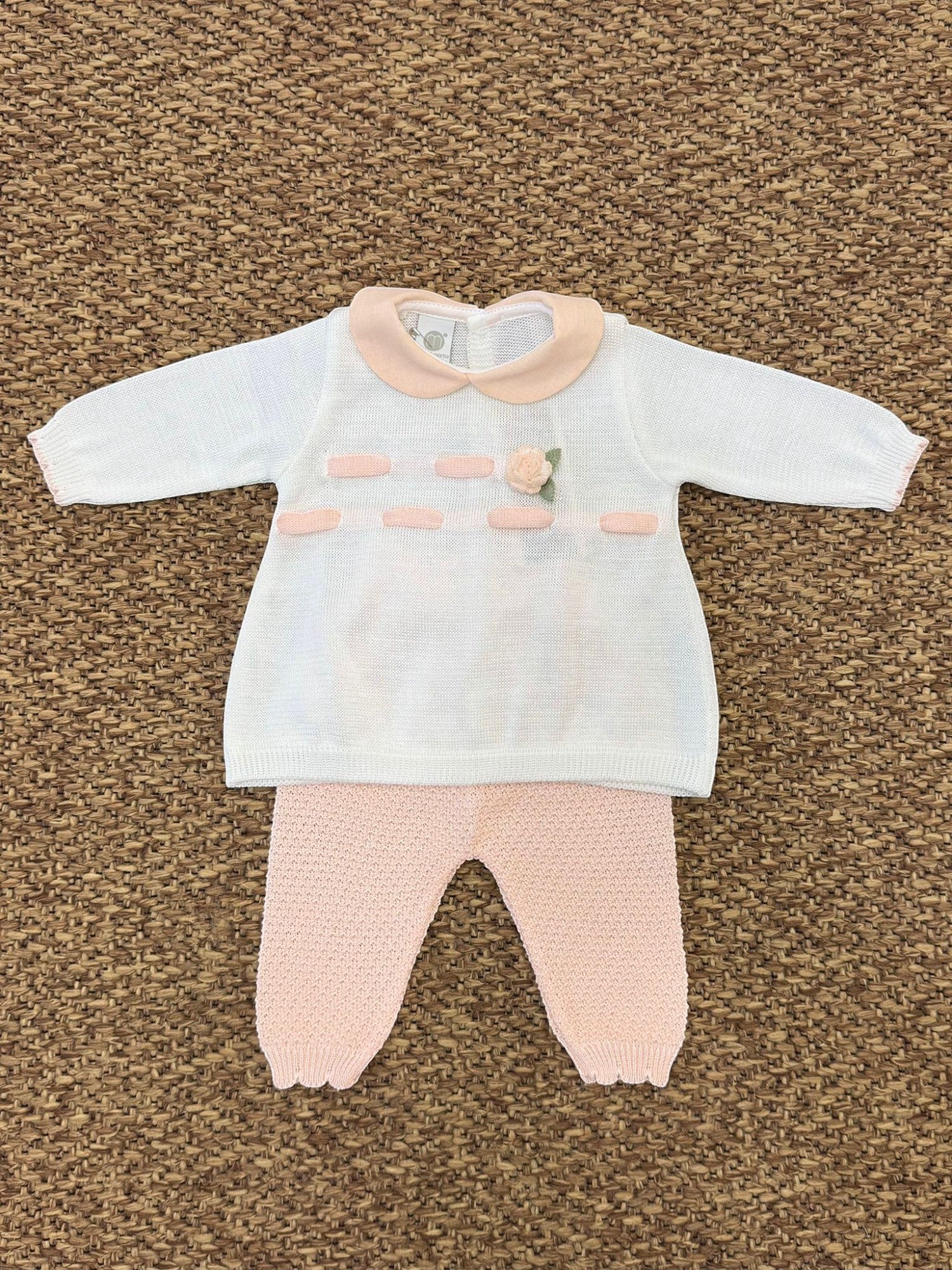 Completo nascita Neonata ARANCIO EB1219 - NANU' BABY