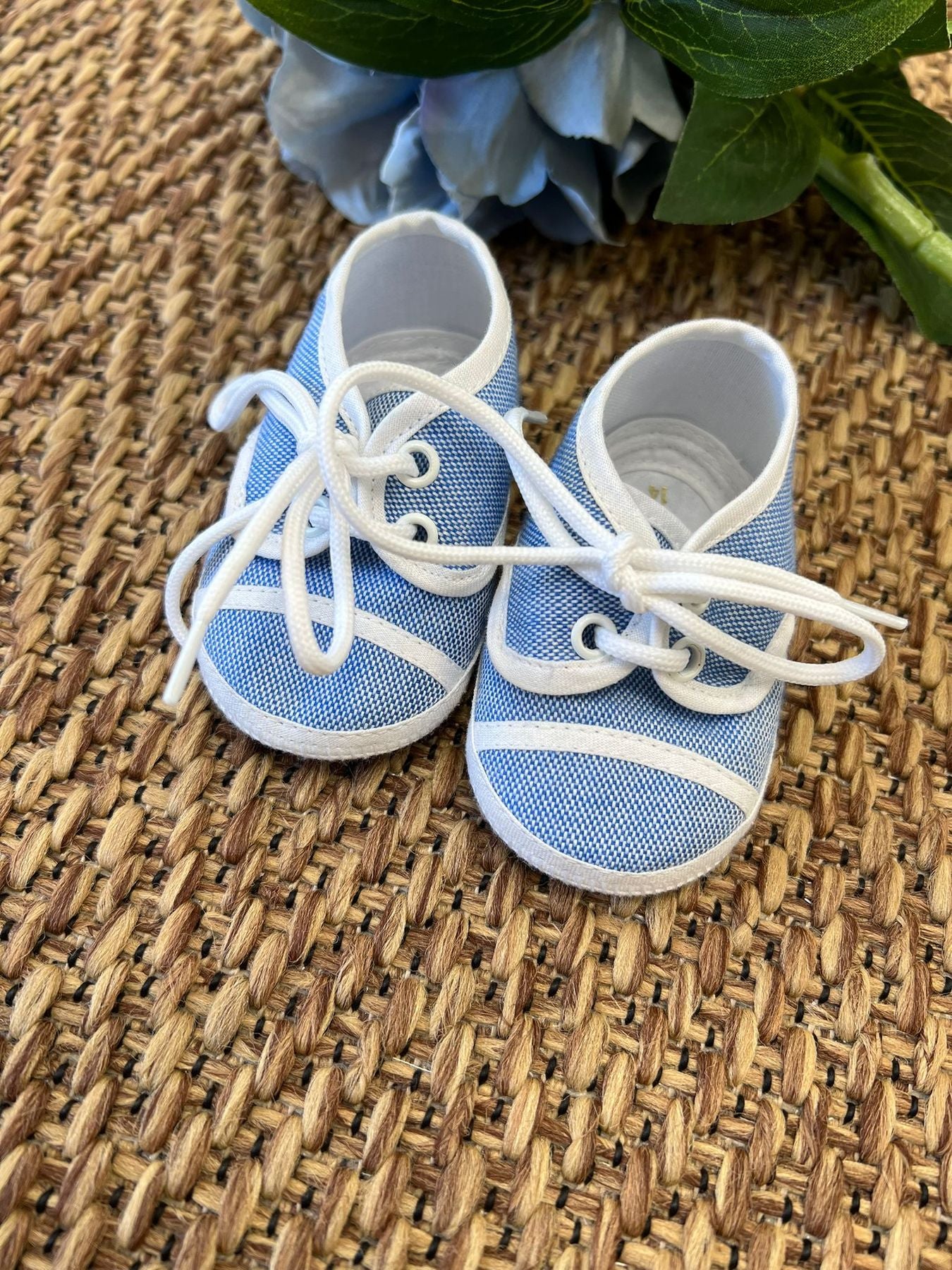 Scarpina Bimbo AZZURRO SRE9593 - NANU' BABY