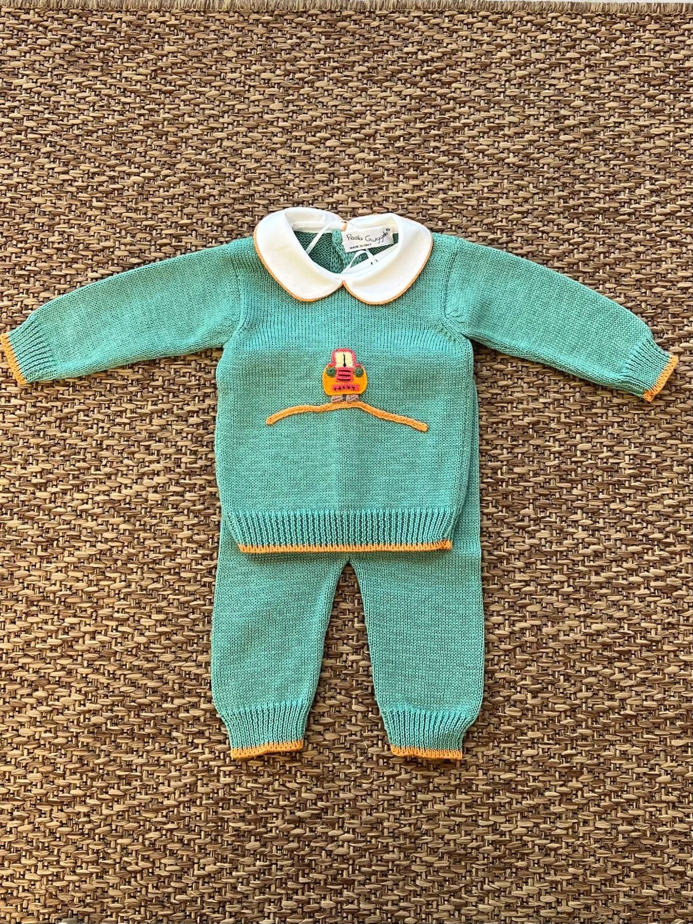 Completo nascita Neonato VERDE CETIN/CN-V - NANU' BABY