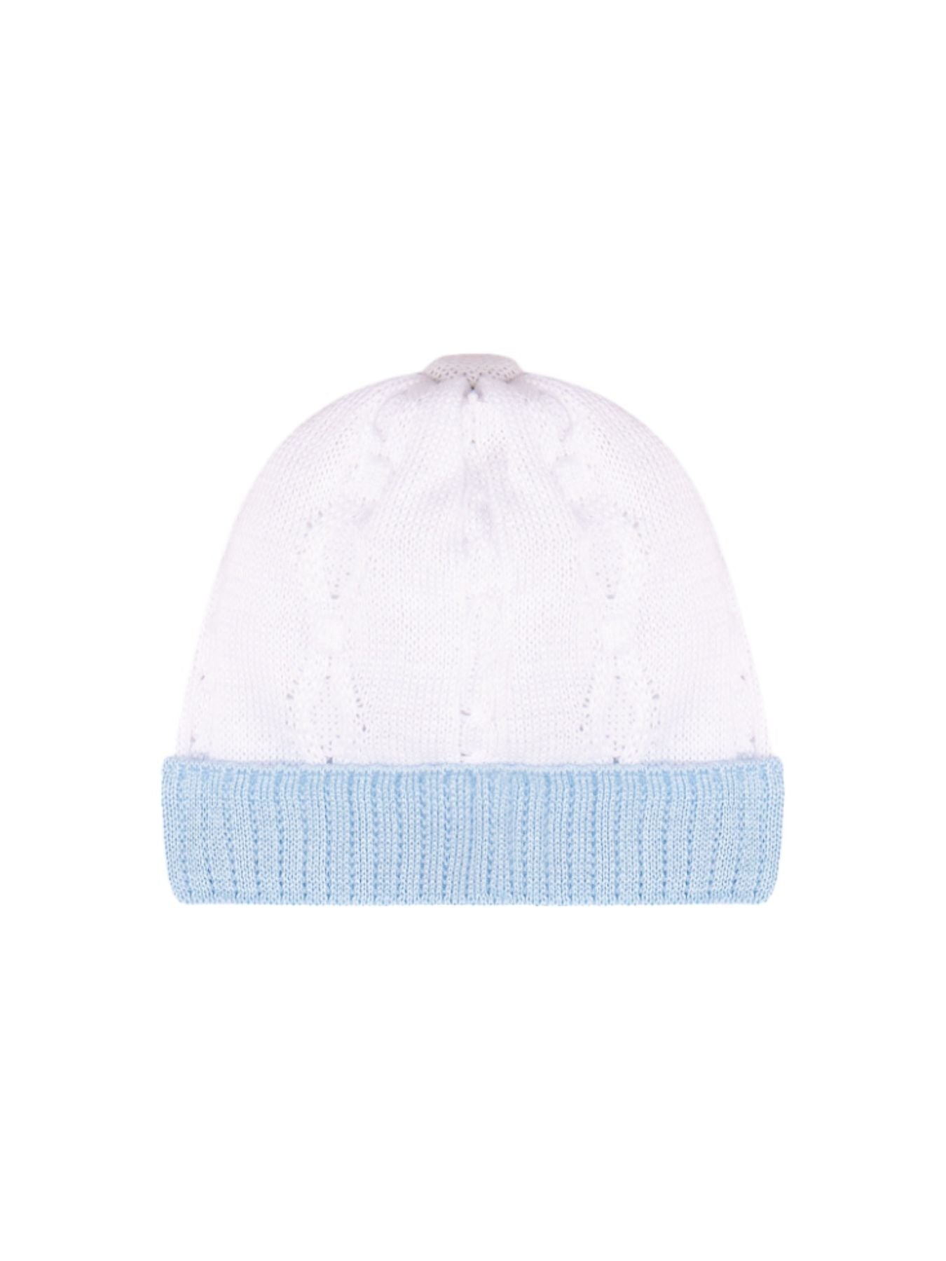 Cuffia in filo di cotone Neonato CIELO EP5171 - NANU' BABY