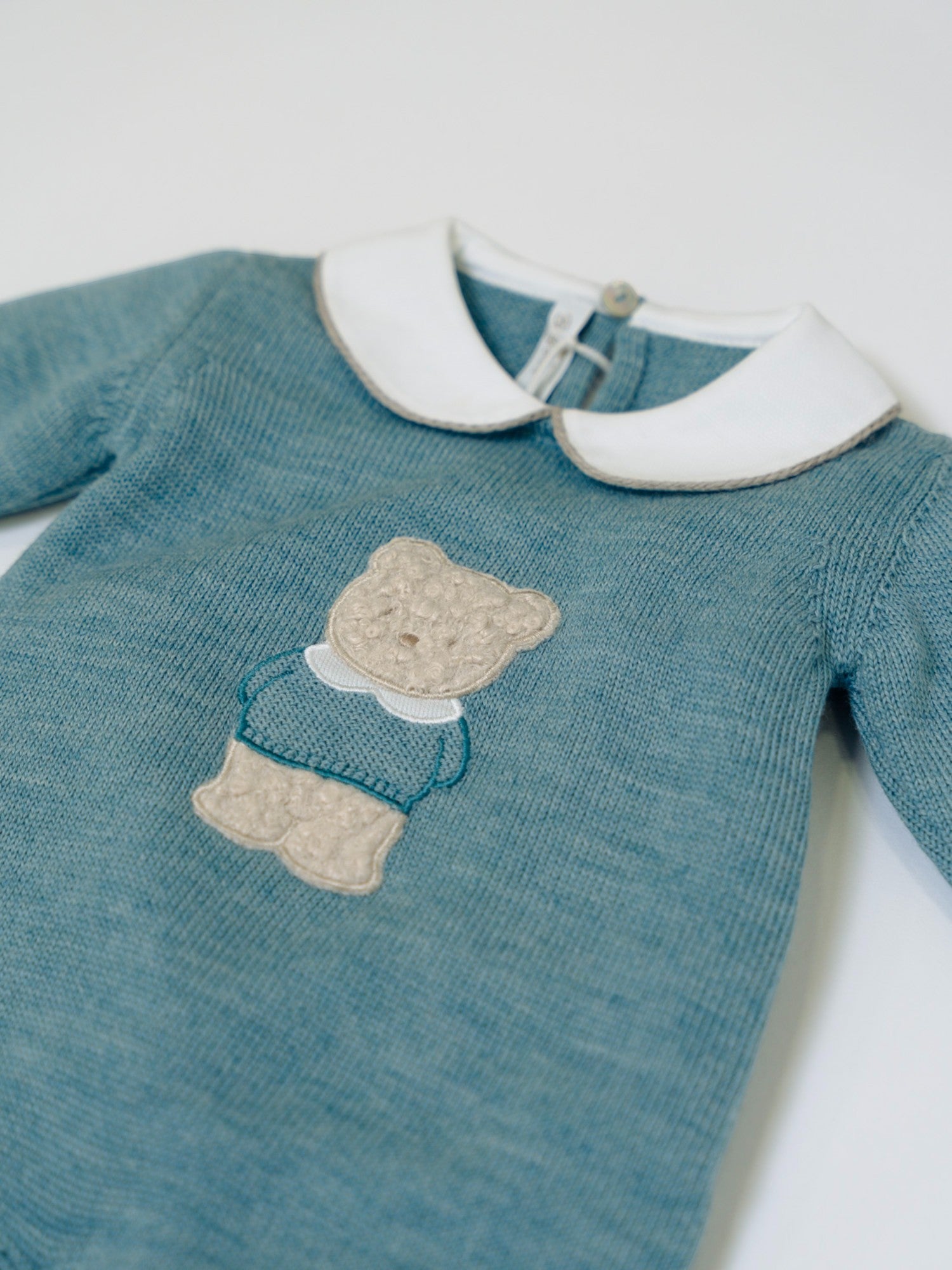 Tutina Orsetto Neonato EUCALIPTO ORSETTO 334/E - NANU' BABY