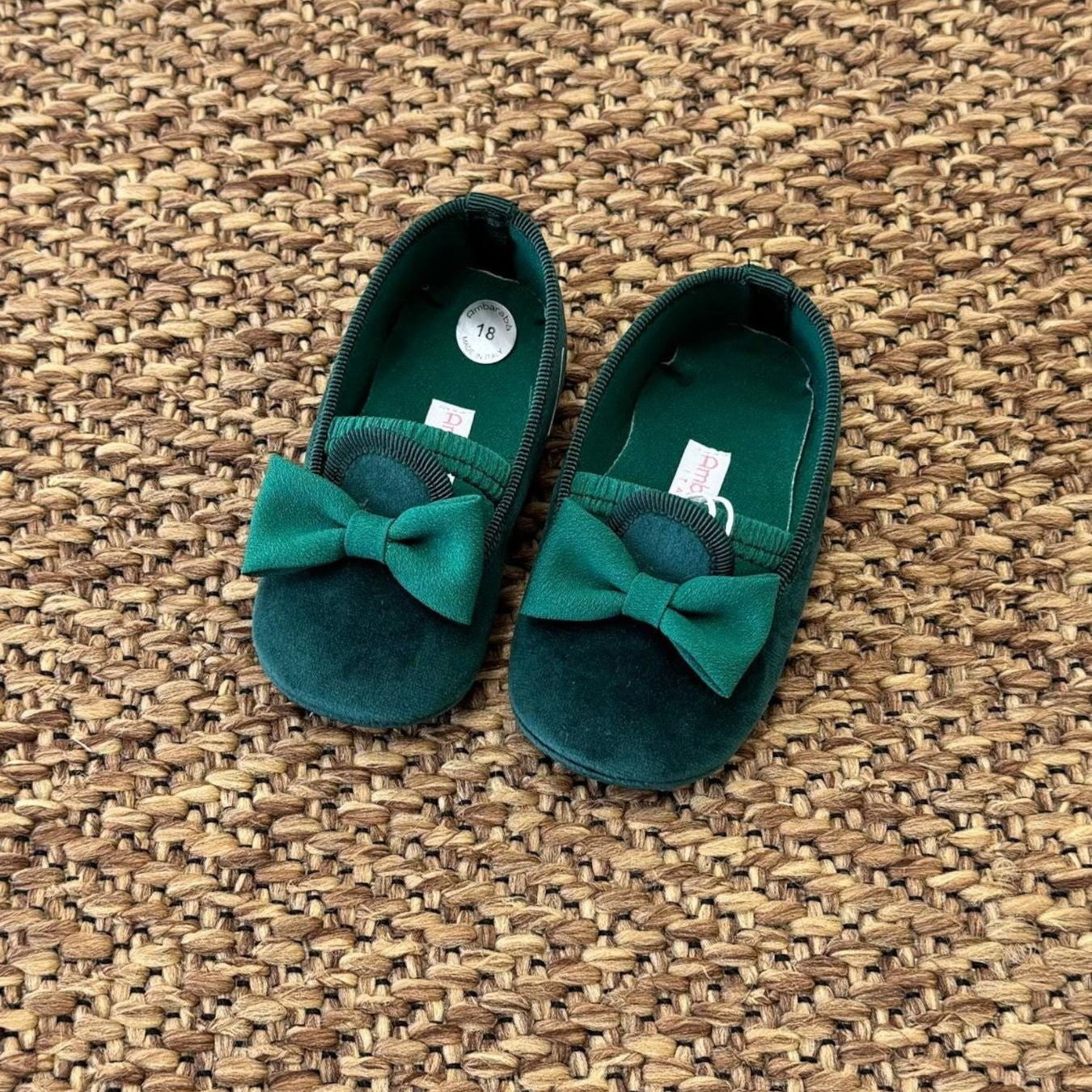 Scarpe Cerimonia Bimba VERDE SF4025/V - NANU' BABY