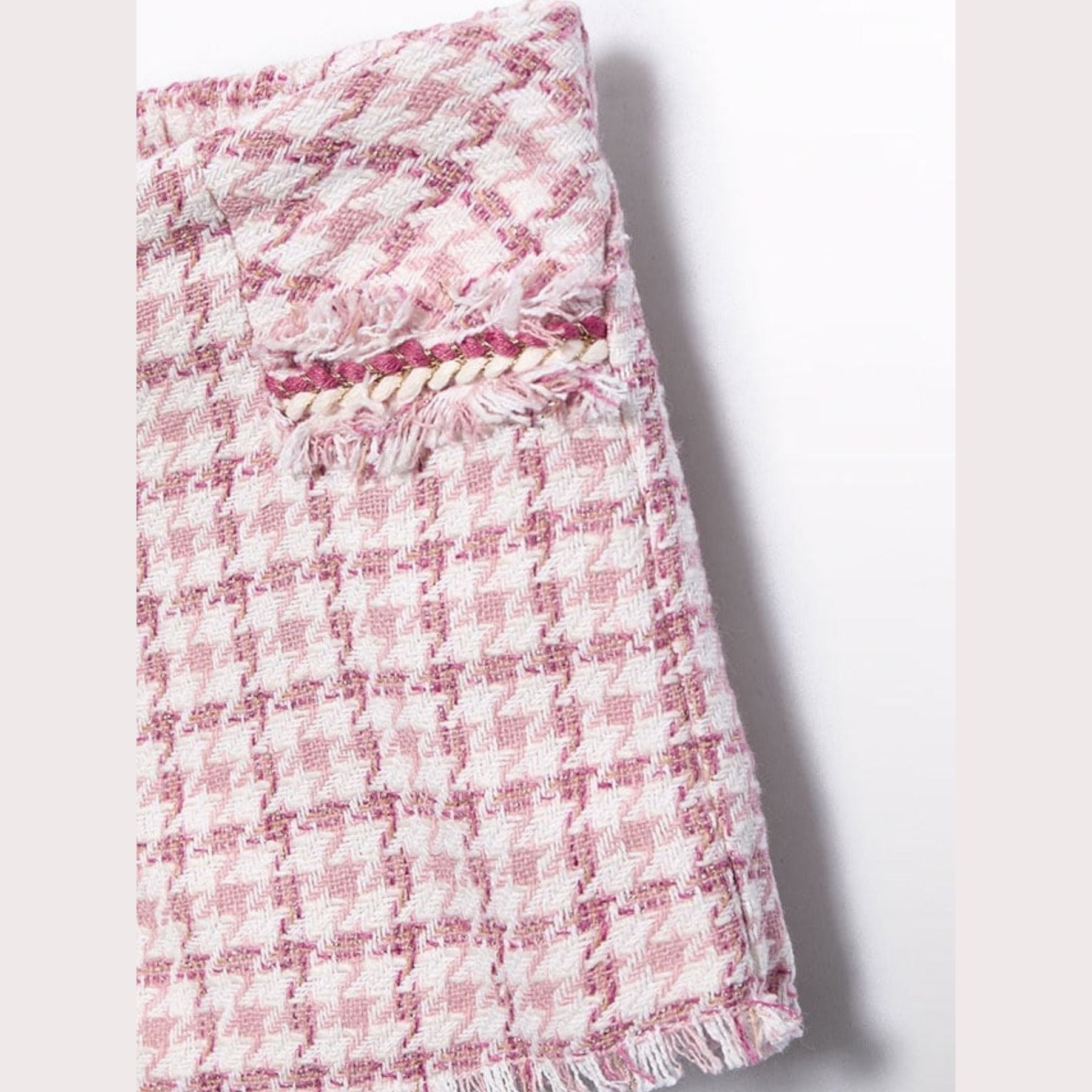 Bermuda pied de poule Bimba ROSA 5707/R - NANU' BABY