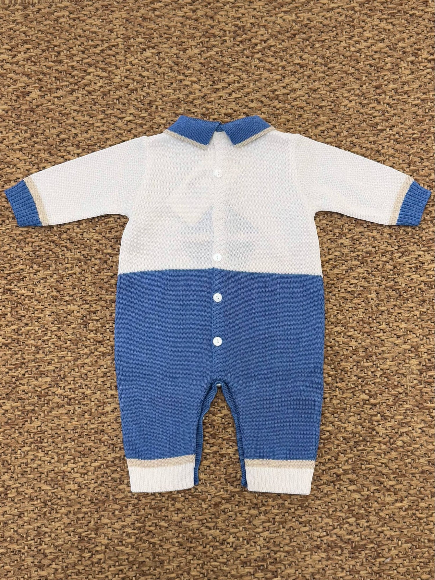 Tutina Neonato AZZURRO 7618/A - NANU' BABY