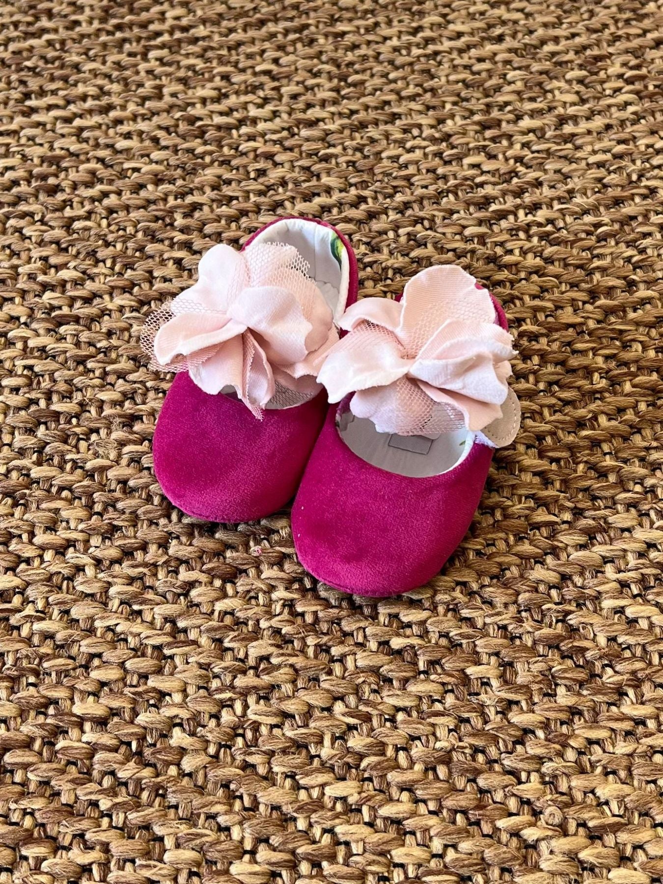Scarpe Fiore Bimba MAGENTA IK318SC/M - NANU' BABY