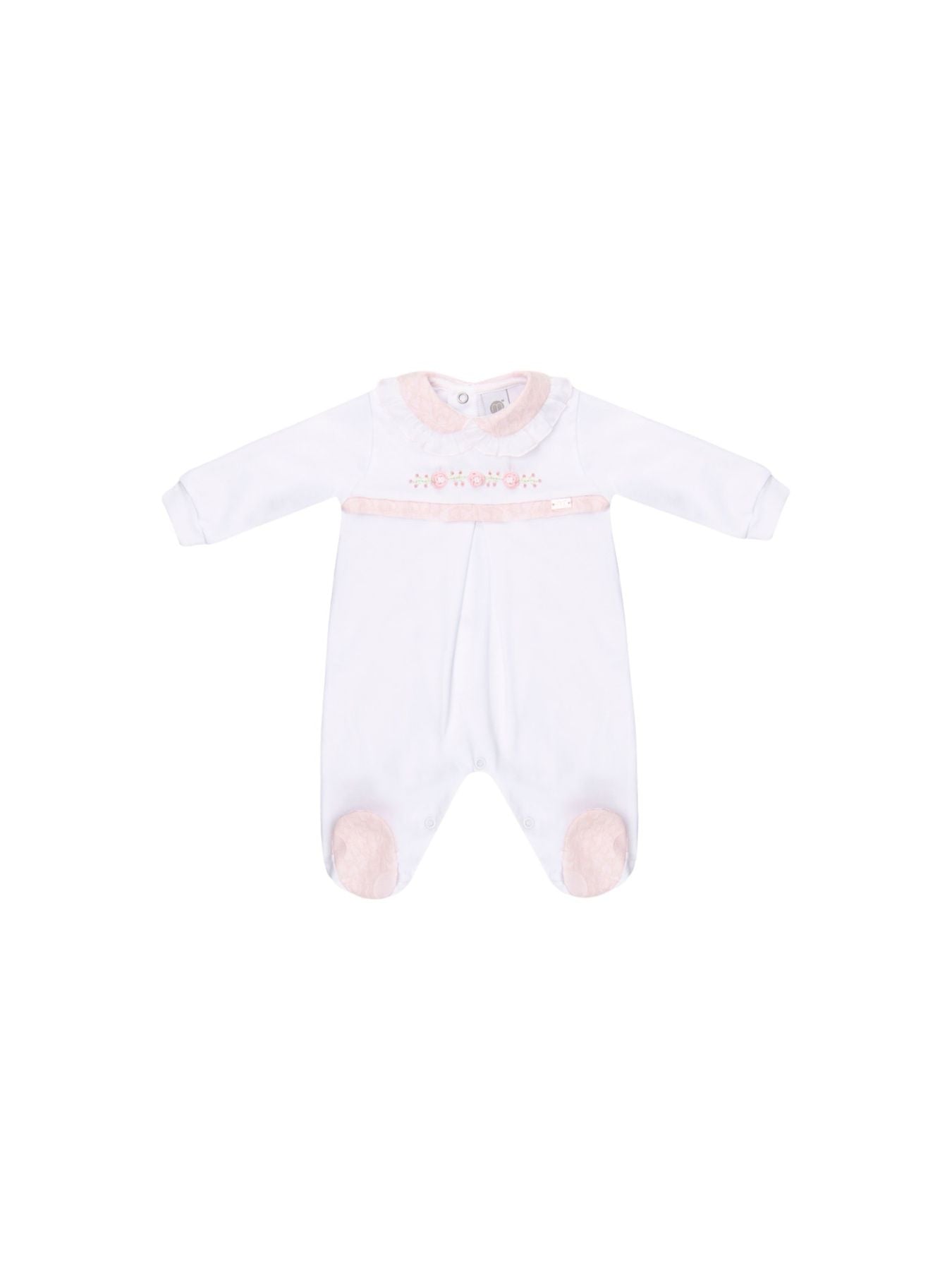 Tutina Neonata BIANCO EP2714 - NANU' BABY