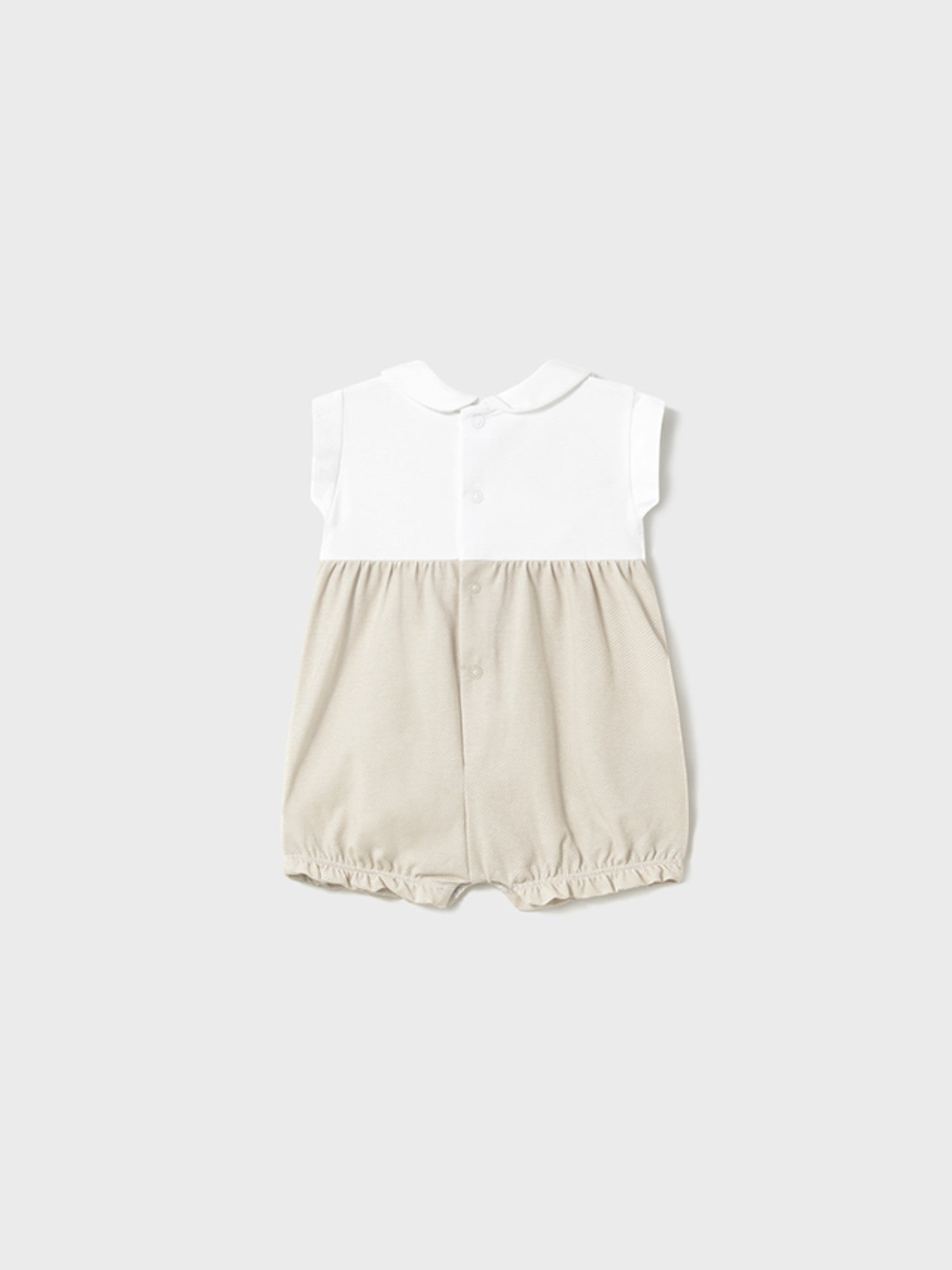 Set 2 pigiami corti Bimba BEIGE 1752 /BE - NANU' BABY