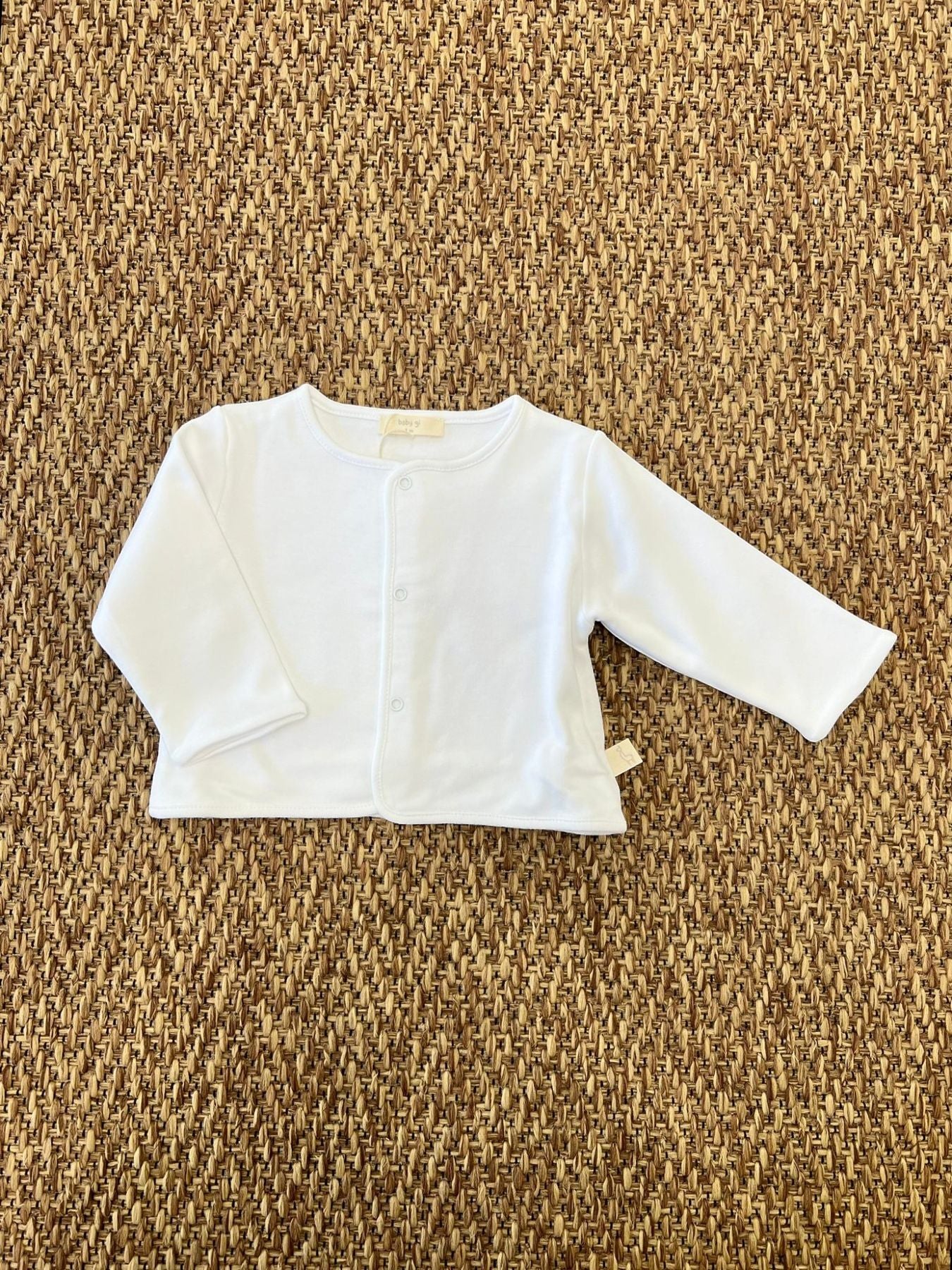 Giacca in Jersey Bimbo BIANCO BG83M - NANU' BABY
