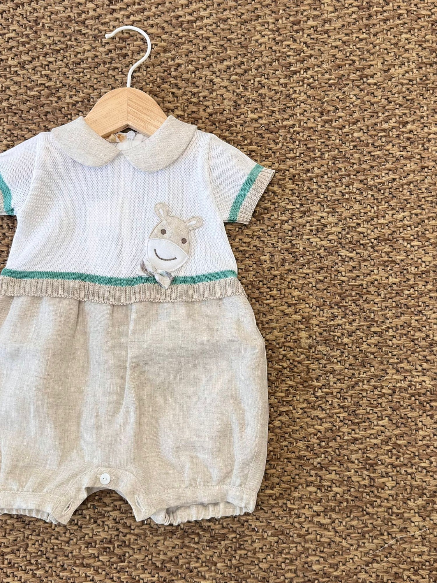 Pagliaccetto Neonato AVORIO 7613 - NANU' BABY