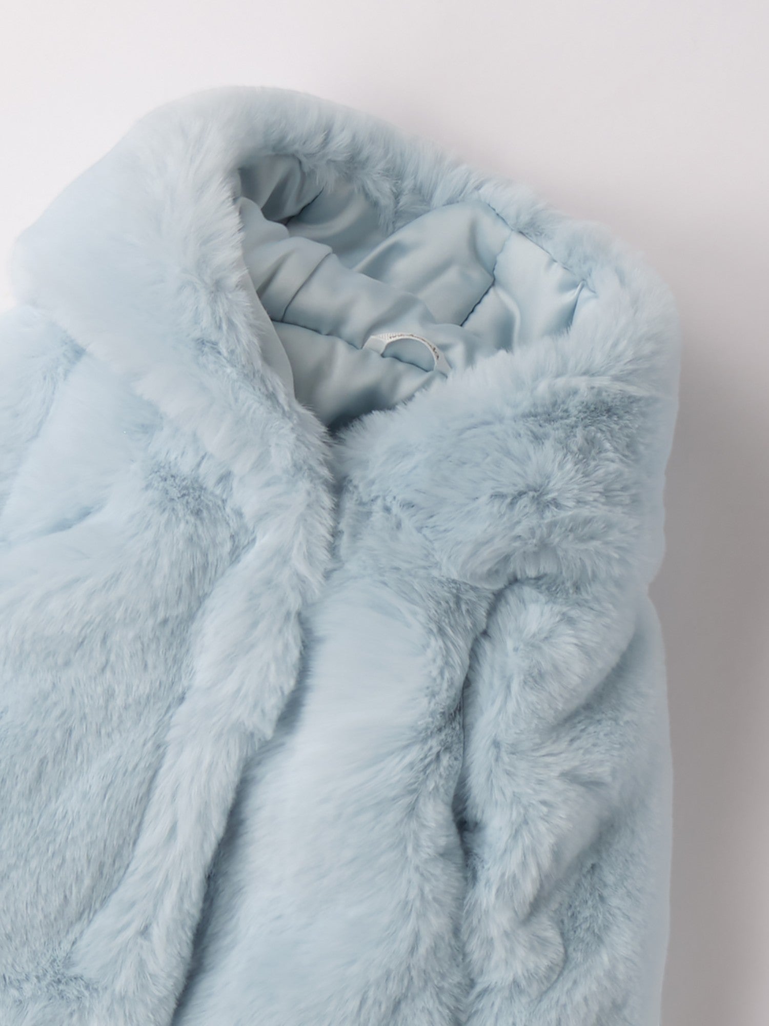 Cappotti-Giub. Navetta Eco-Pelle Pellic. Bimba Bianco 3F735/3942 - NANU' BABY