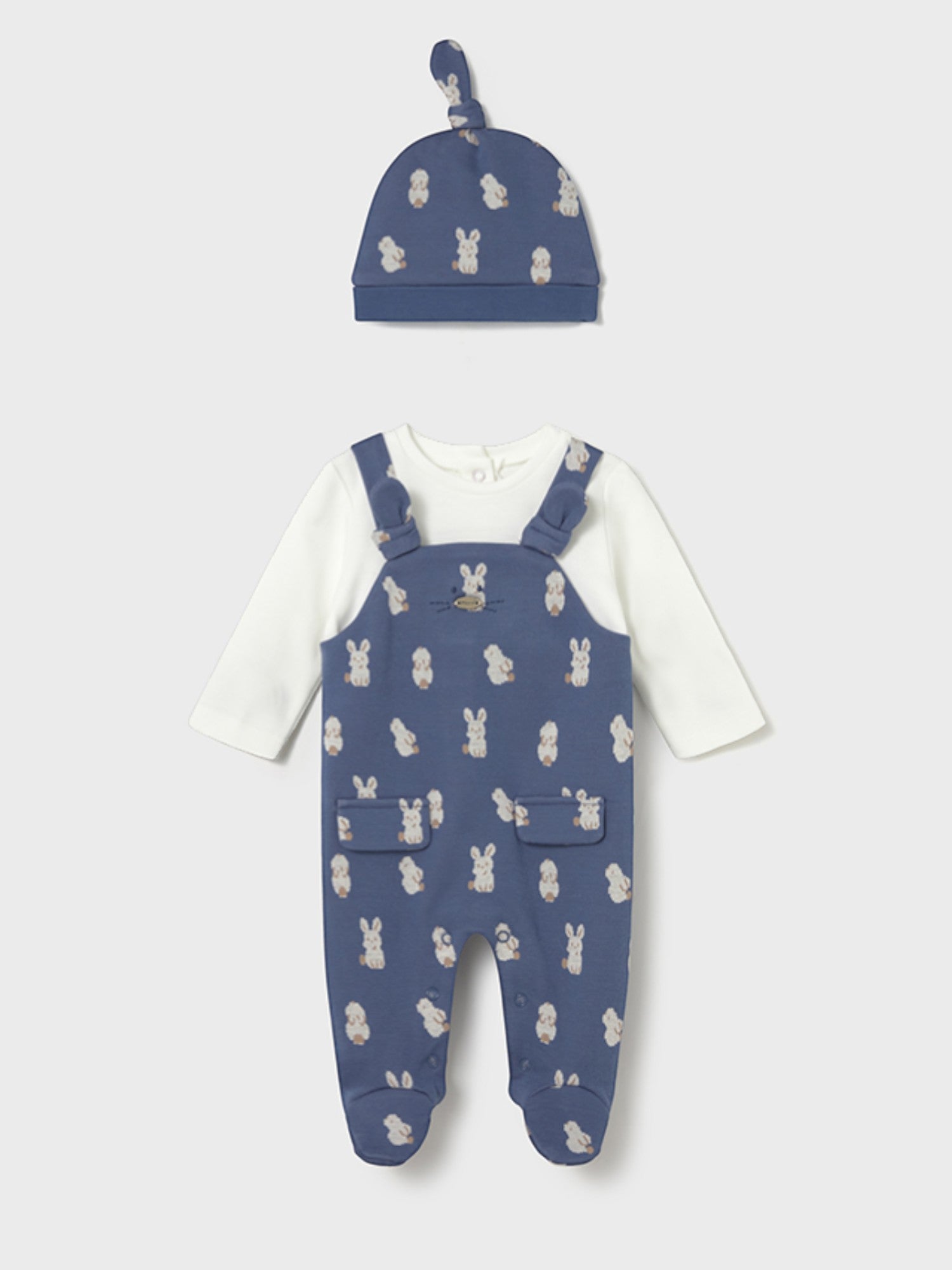 Pagliaccetto Neonato Blu 2609/12 - NANU' BABY