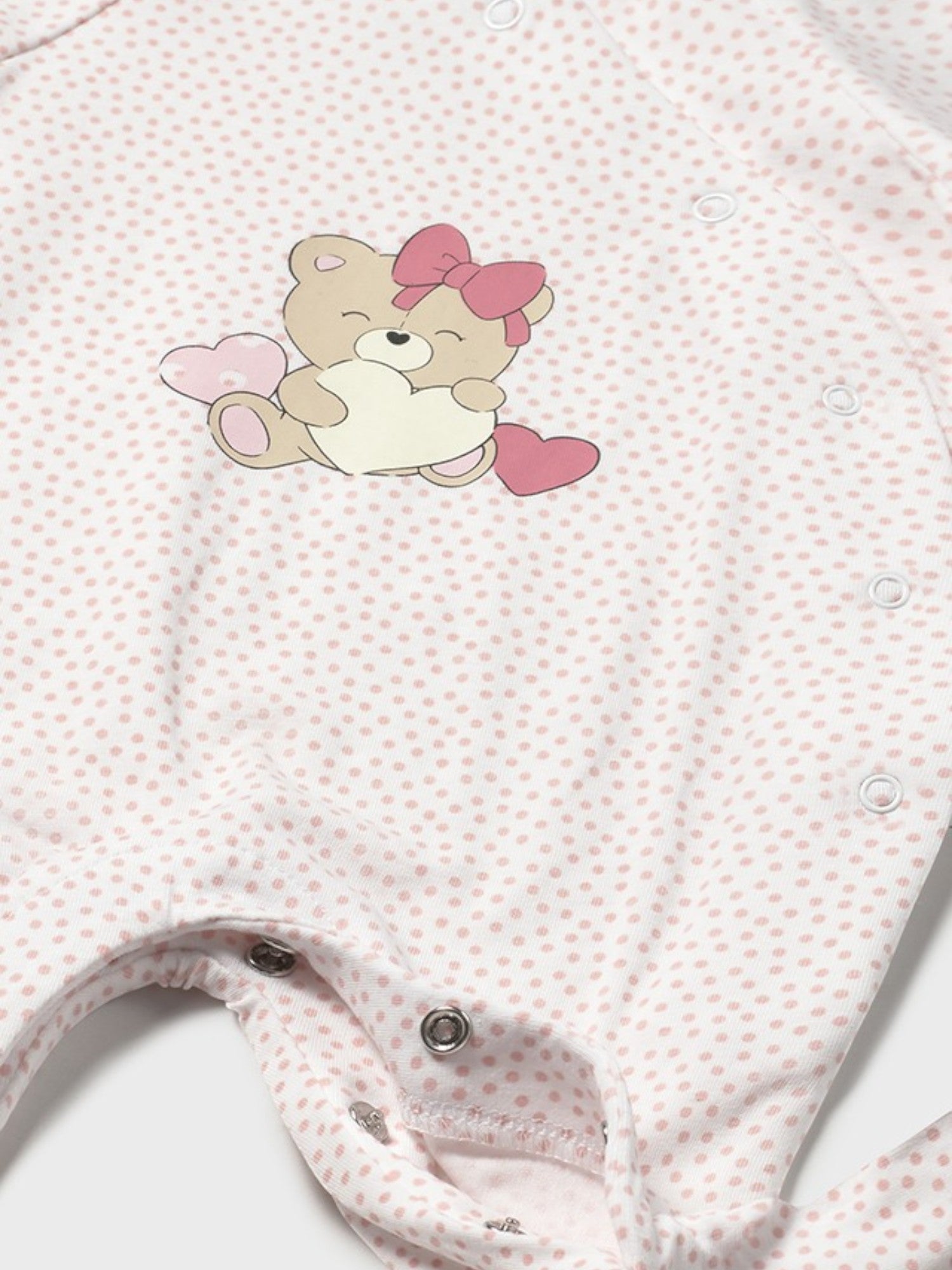 Pigiama lungo Neonata ROSA 1755 /R - NANU' BABY