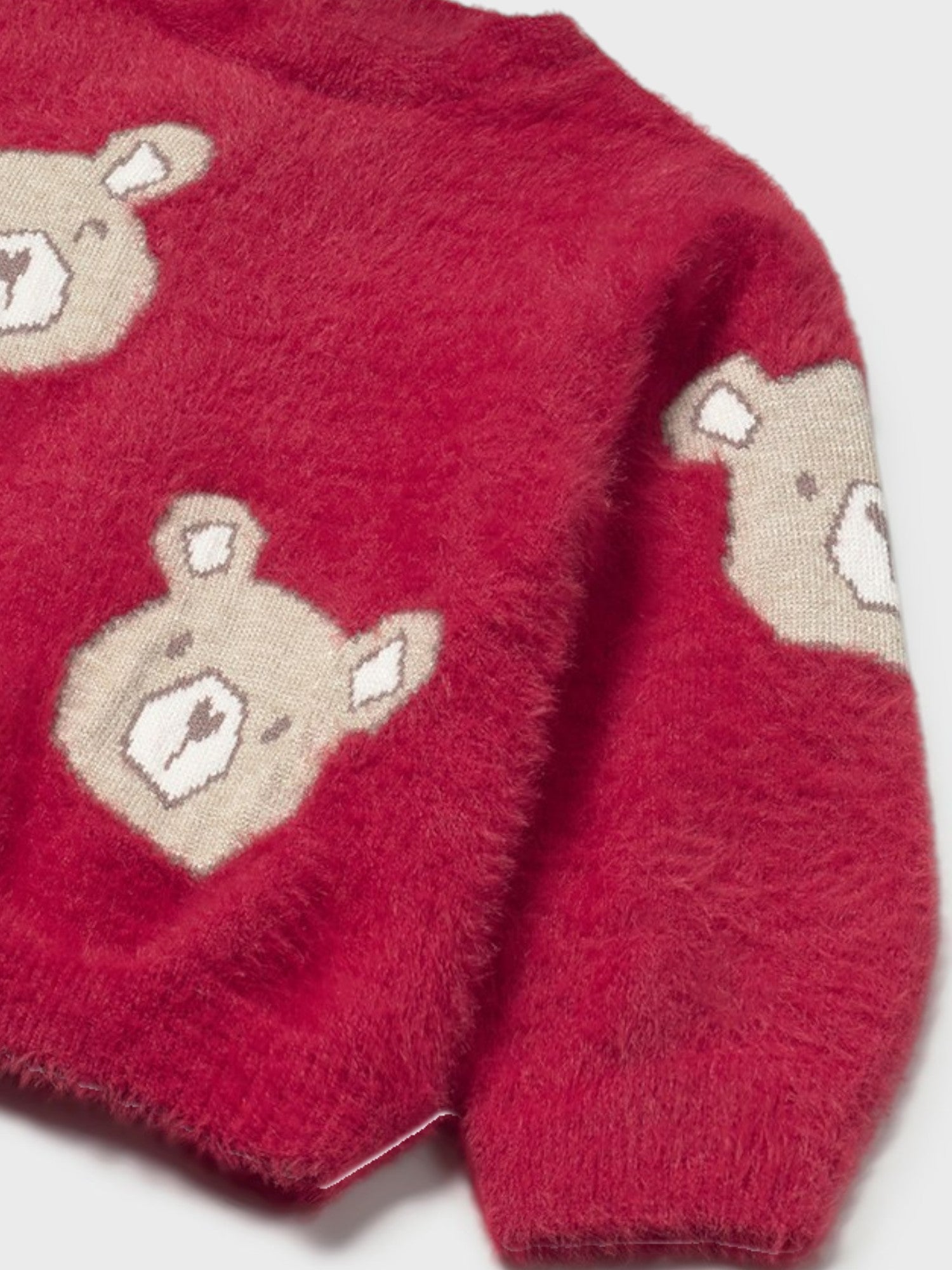 Maglione pelo Bimba Rosso 2356/59 - NANU' BABY