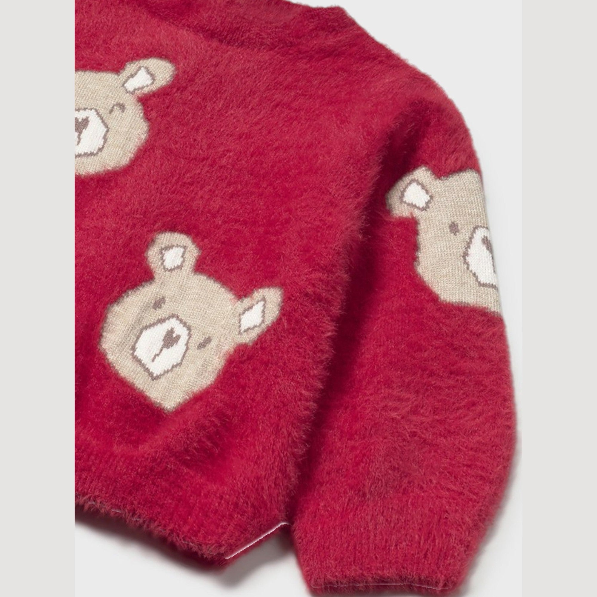 Maglione pelo Bimba Rosso 2356/59 - NANU' BABY