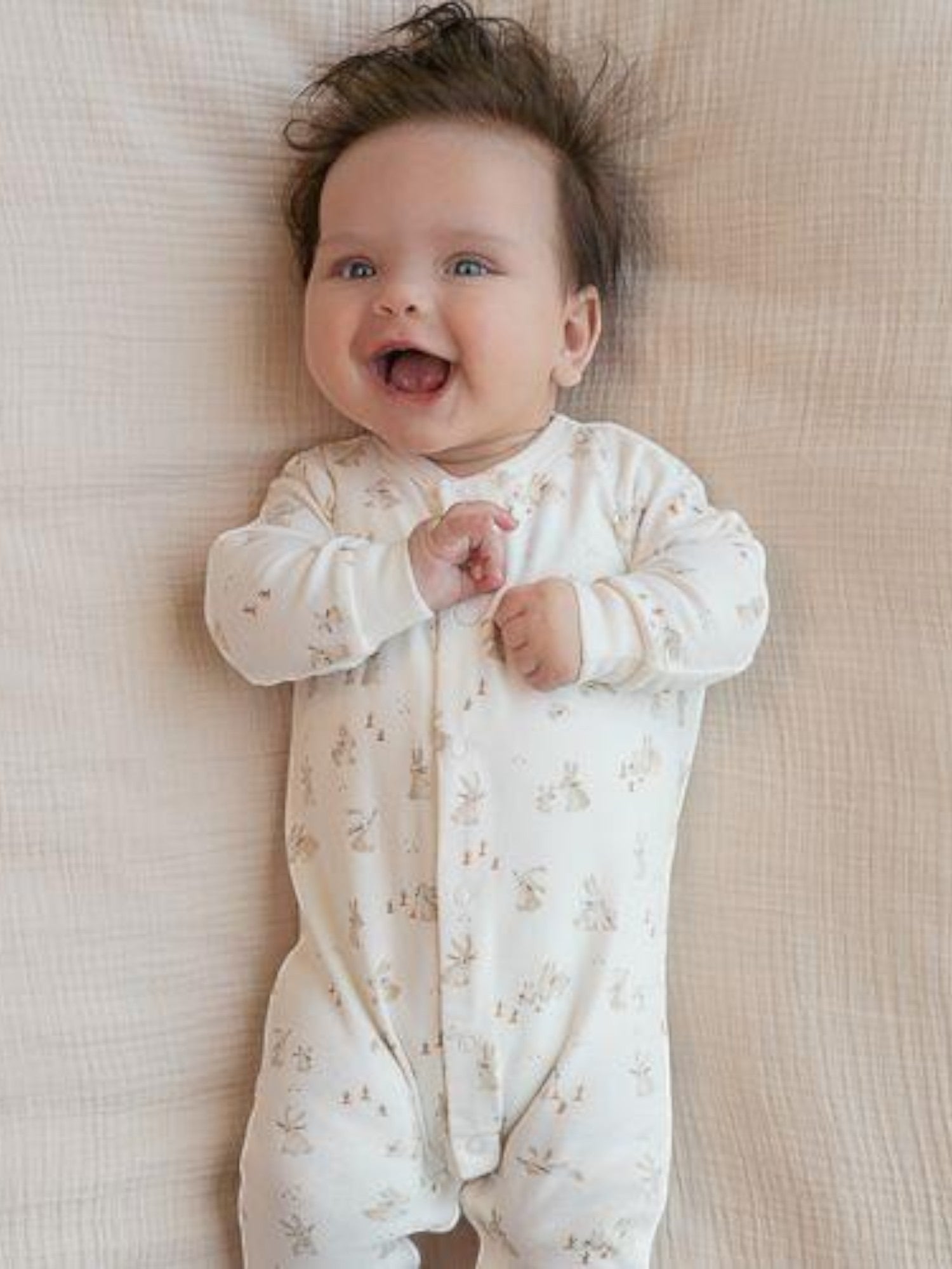 Tutina neonato Neonato BIANCO CL24224003 - NANU' BABY