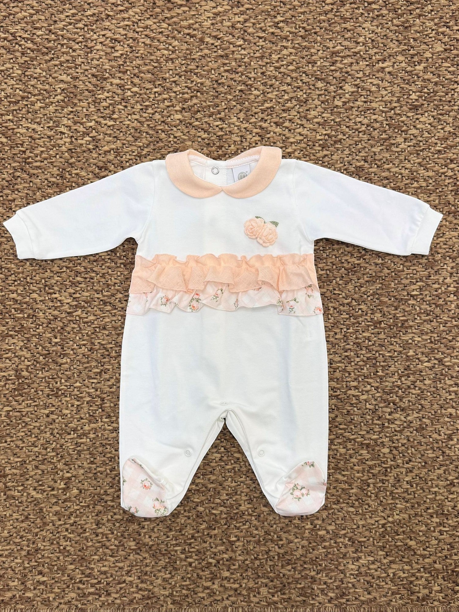 Tutina Neonata ARANCIO EB1314BIS - NANU' BABY