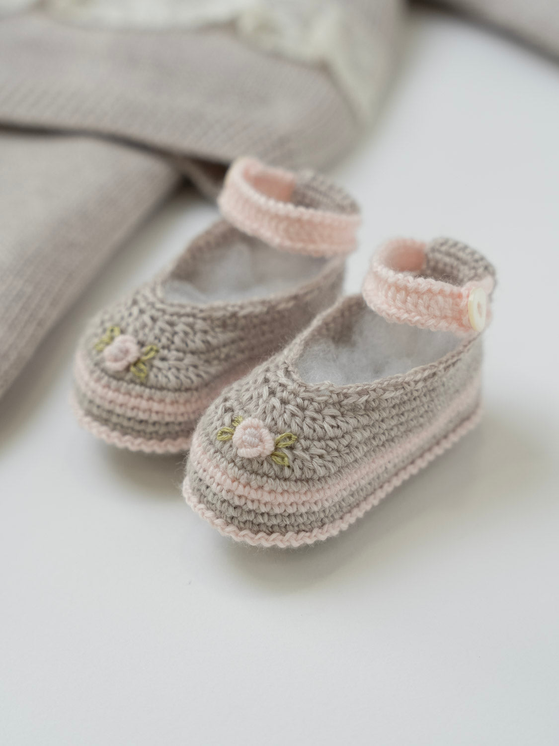 Tutina e Babbucce Neonata TORTORA CLAUDIA/CN-T - NANU' BABY