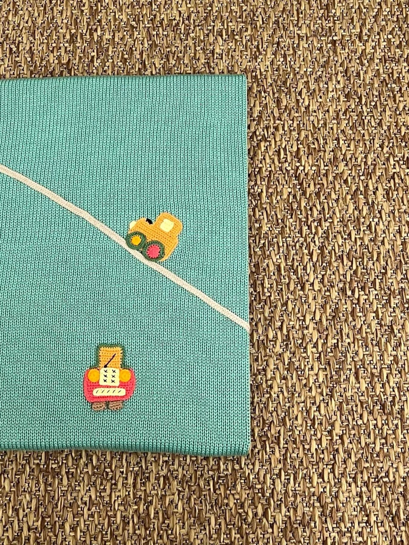 Coperta Neonato VERDE CETIN/CO-V - NANU' BABY