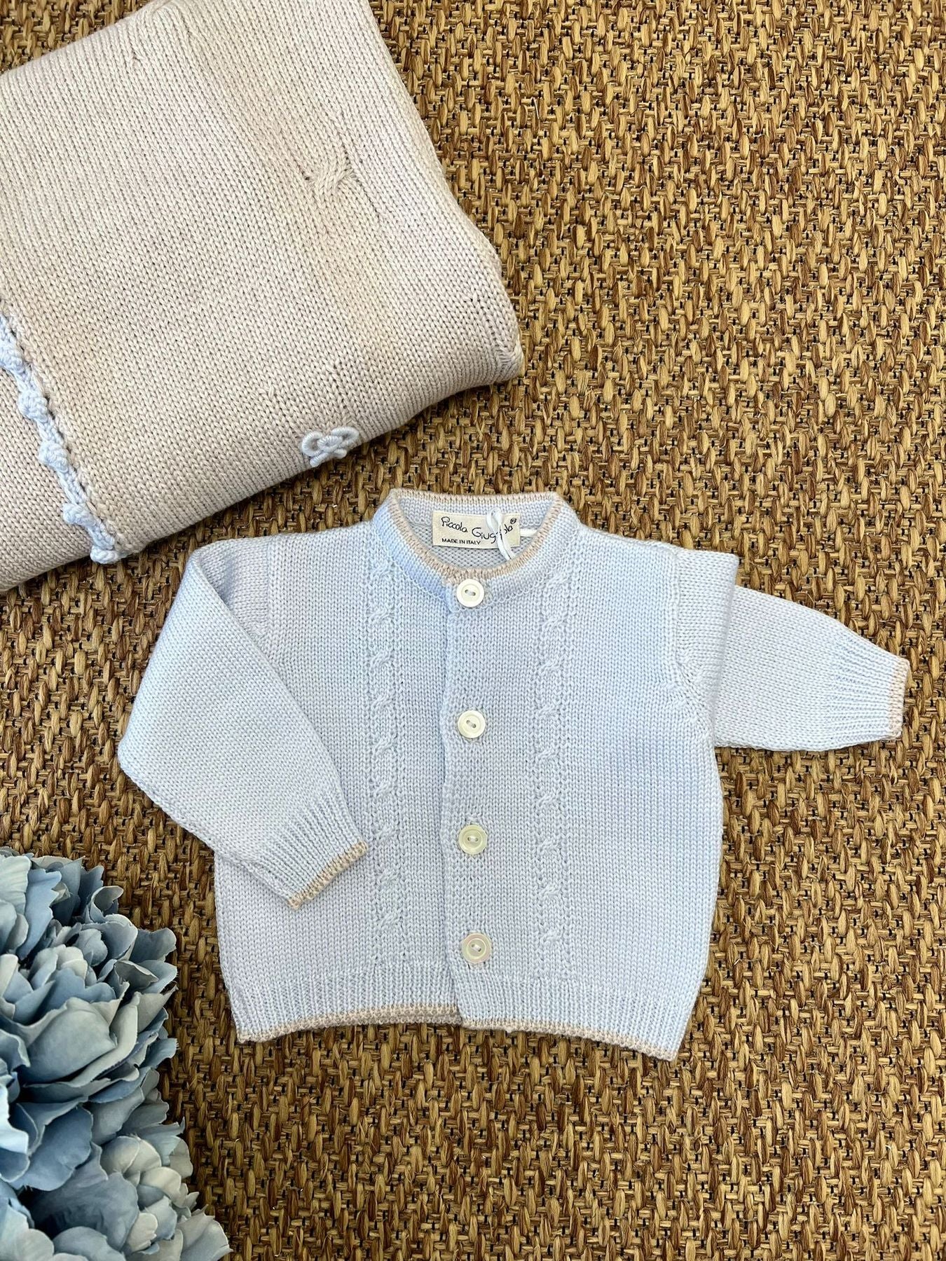 Giacchina in maglia Bimbo CIELO THIAGO/652 - NANU' BABY