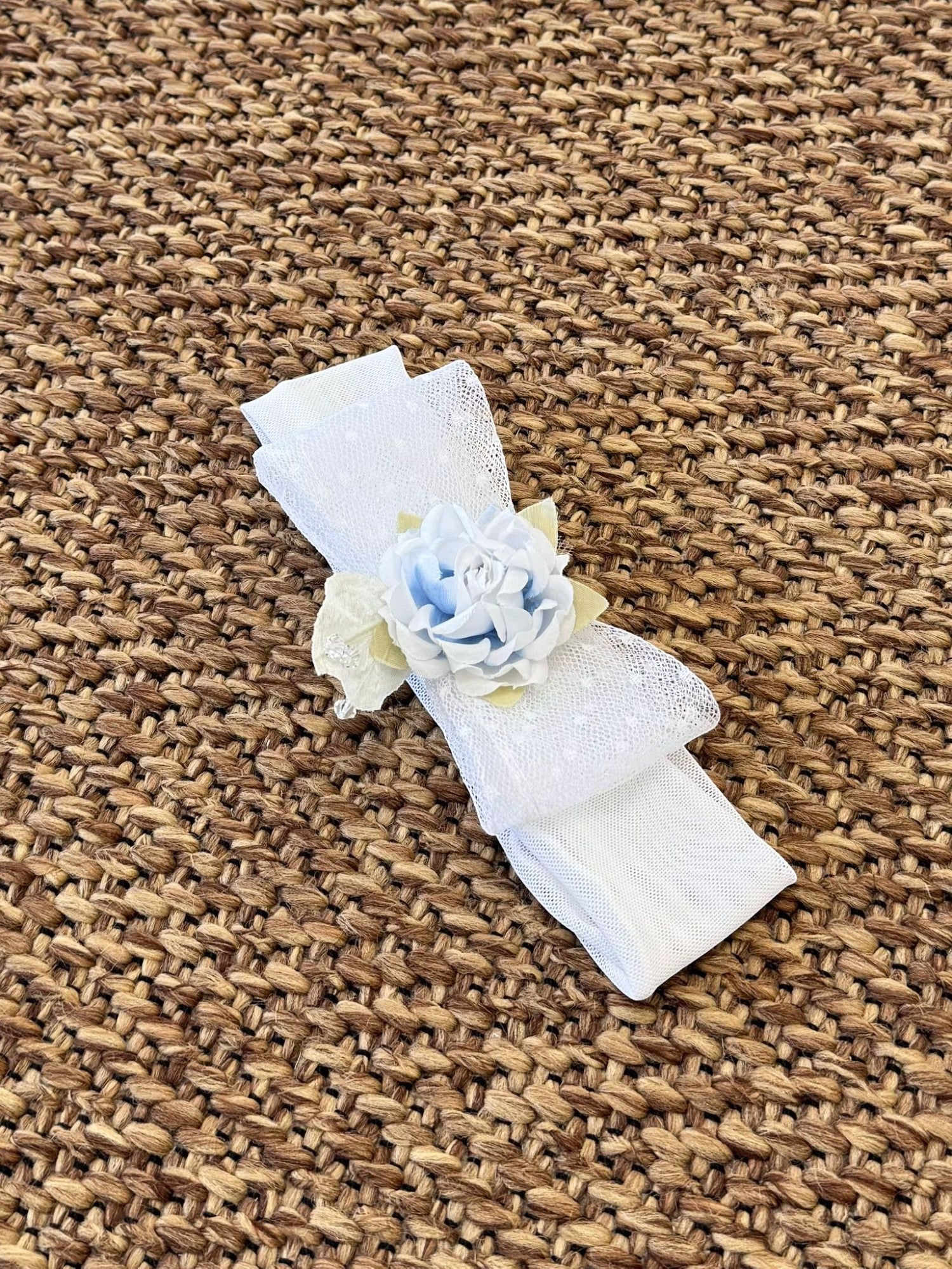Fascia Cerimonia Pois AVORIO GG25FS36/C - NANU' BABY