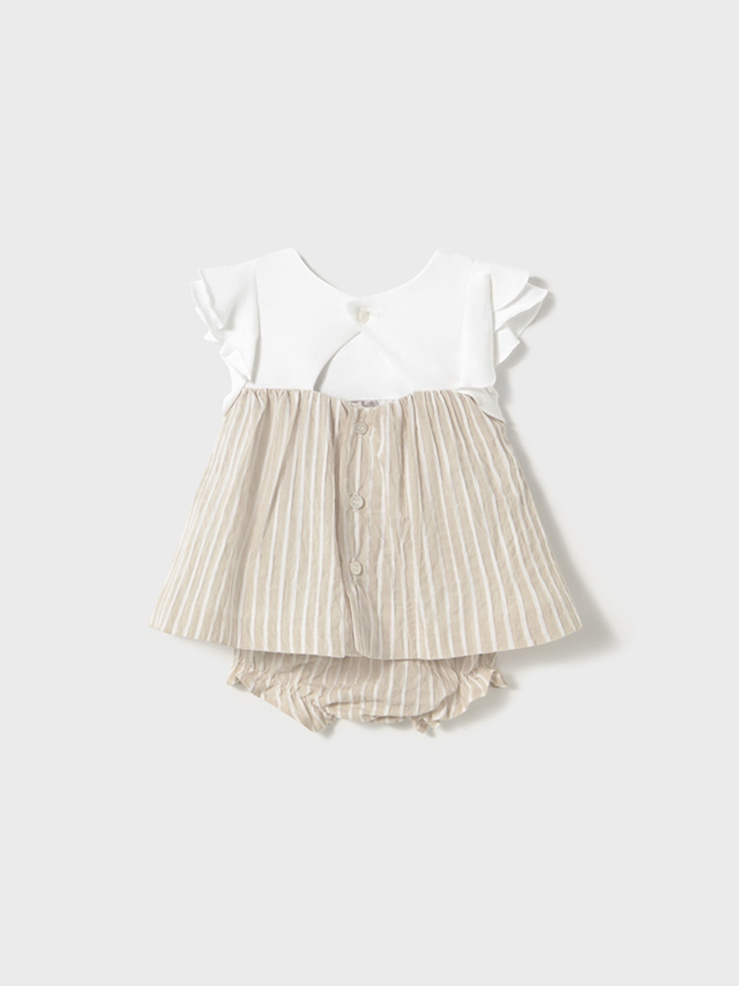 Abito Bimba AVORIO 1845 /A - NANU' BABY