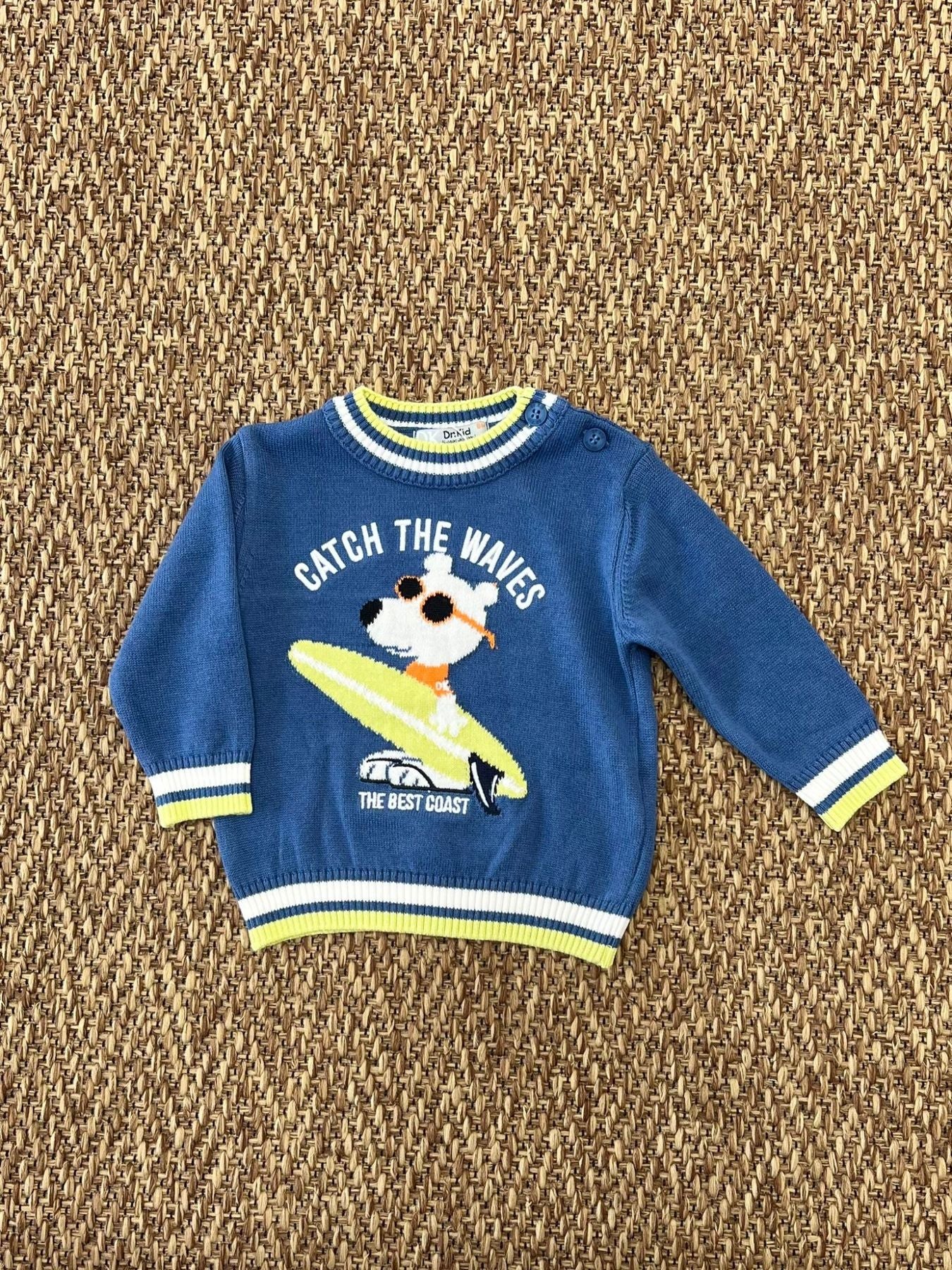 Maglioncino Bimbo AZZURRO DK530/PV24 - NANU' BABY