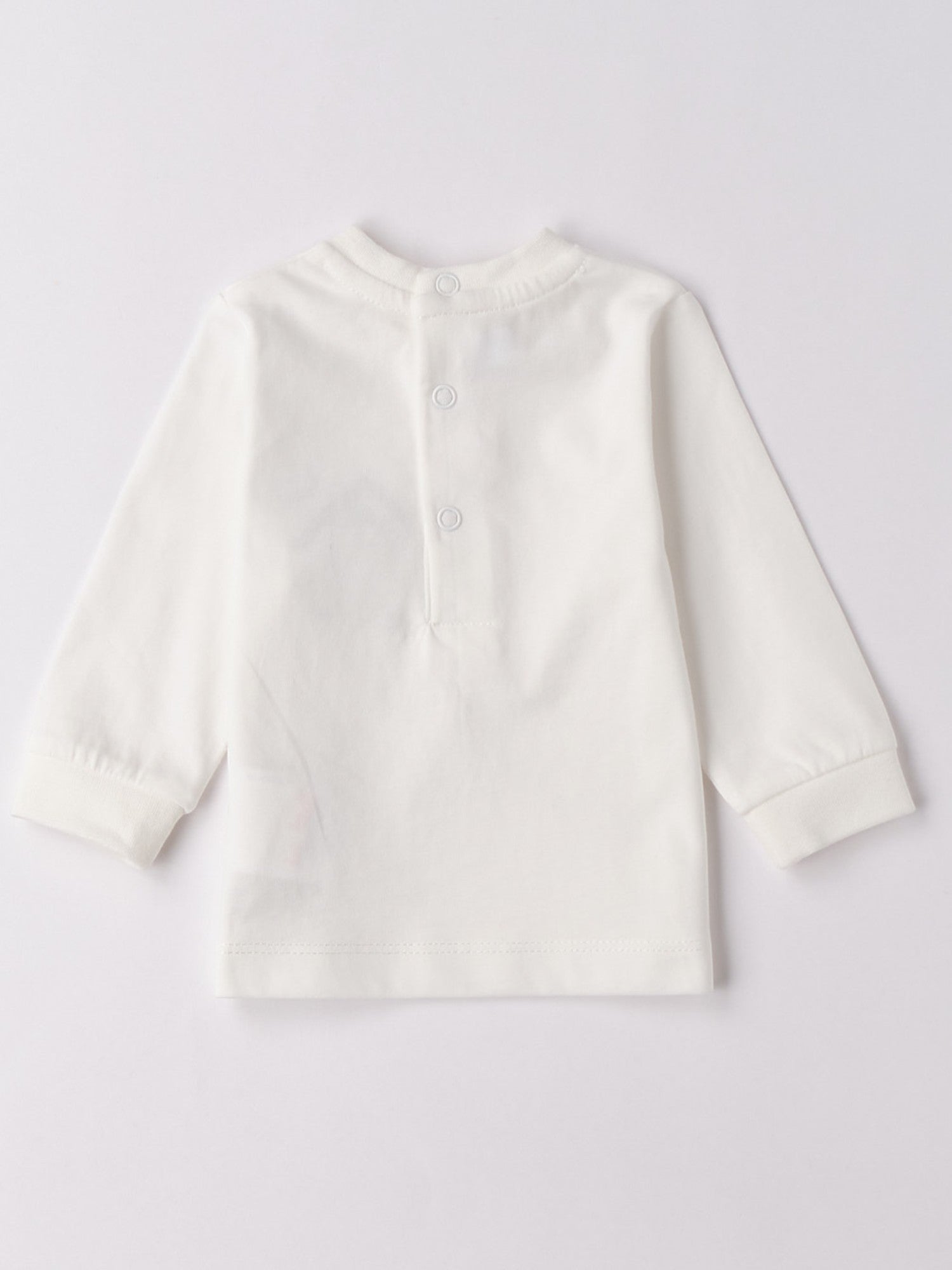 Girocollo Ml Bimbo Bianco 3F614/112 - NANU' BABY