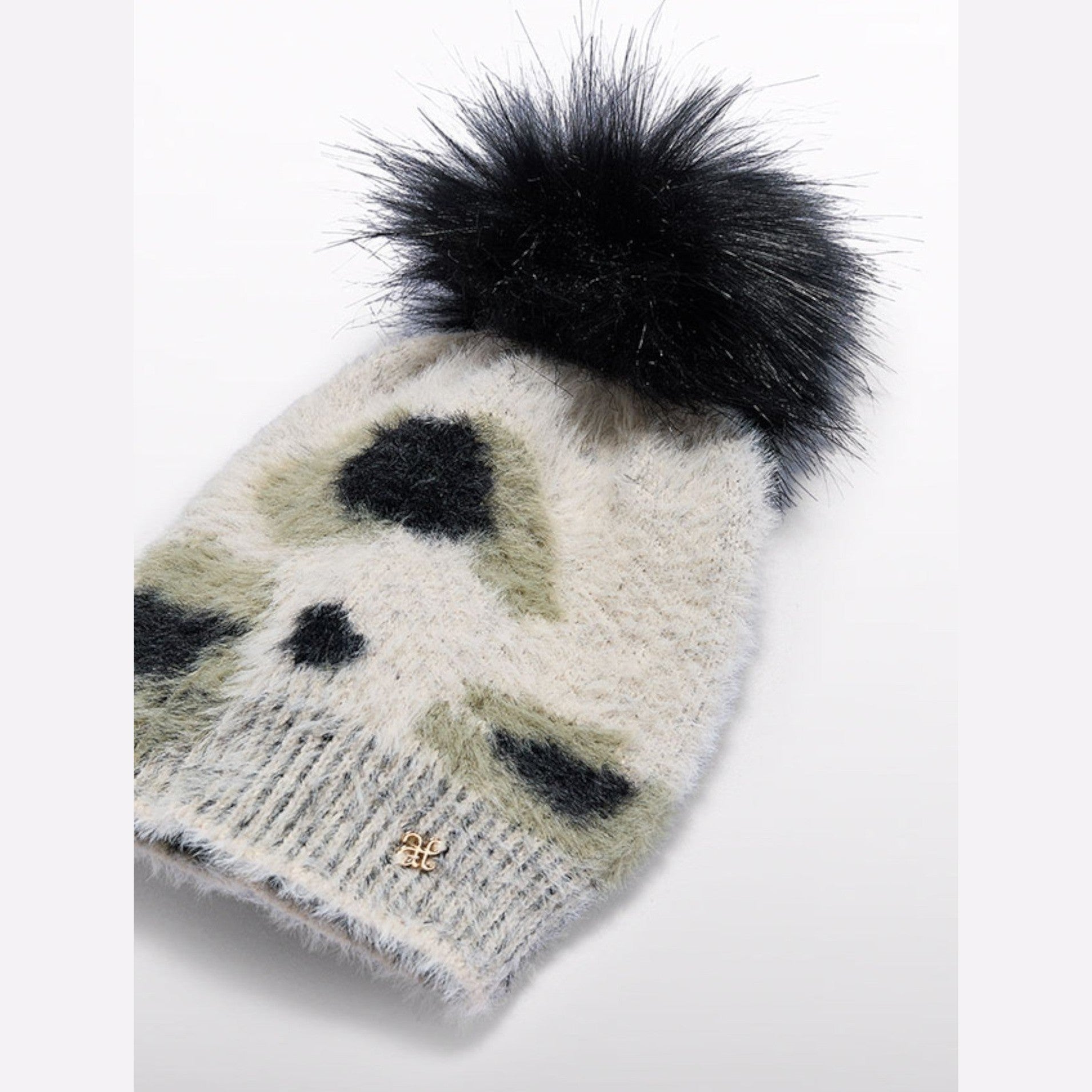 Cappello tricot jacquard pelo Bimba Nero 5963/1 - NANU' BABY
