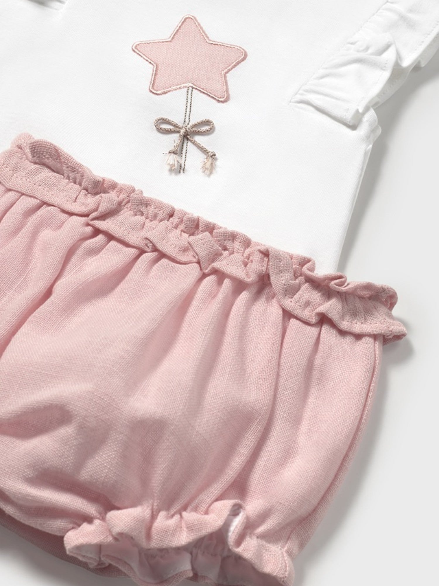 Completo short Bimba ROSA 1255 /R - NANU' BABY