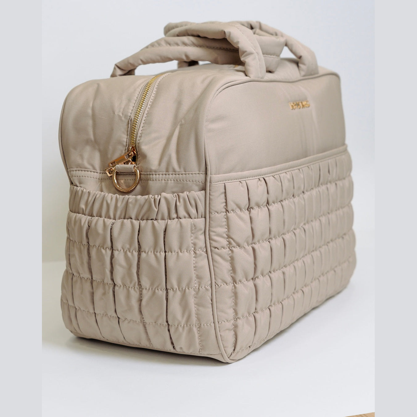 BORSA 48 ORE L TESSUTO BEIGE - NANU' BABY