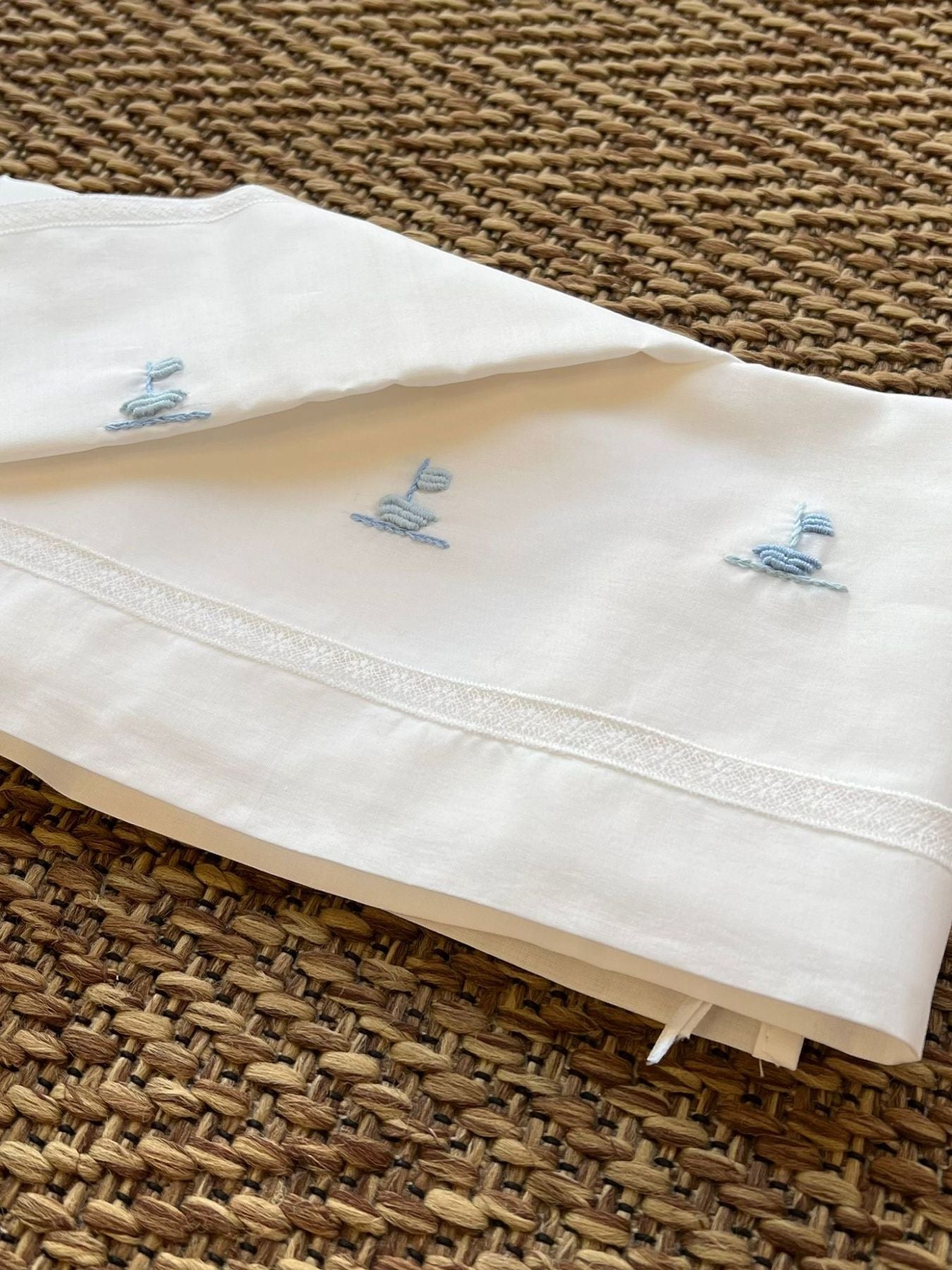 Lenzuolino Neonato BIANCO ATIP/LN - NANU' BABY